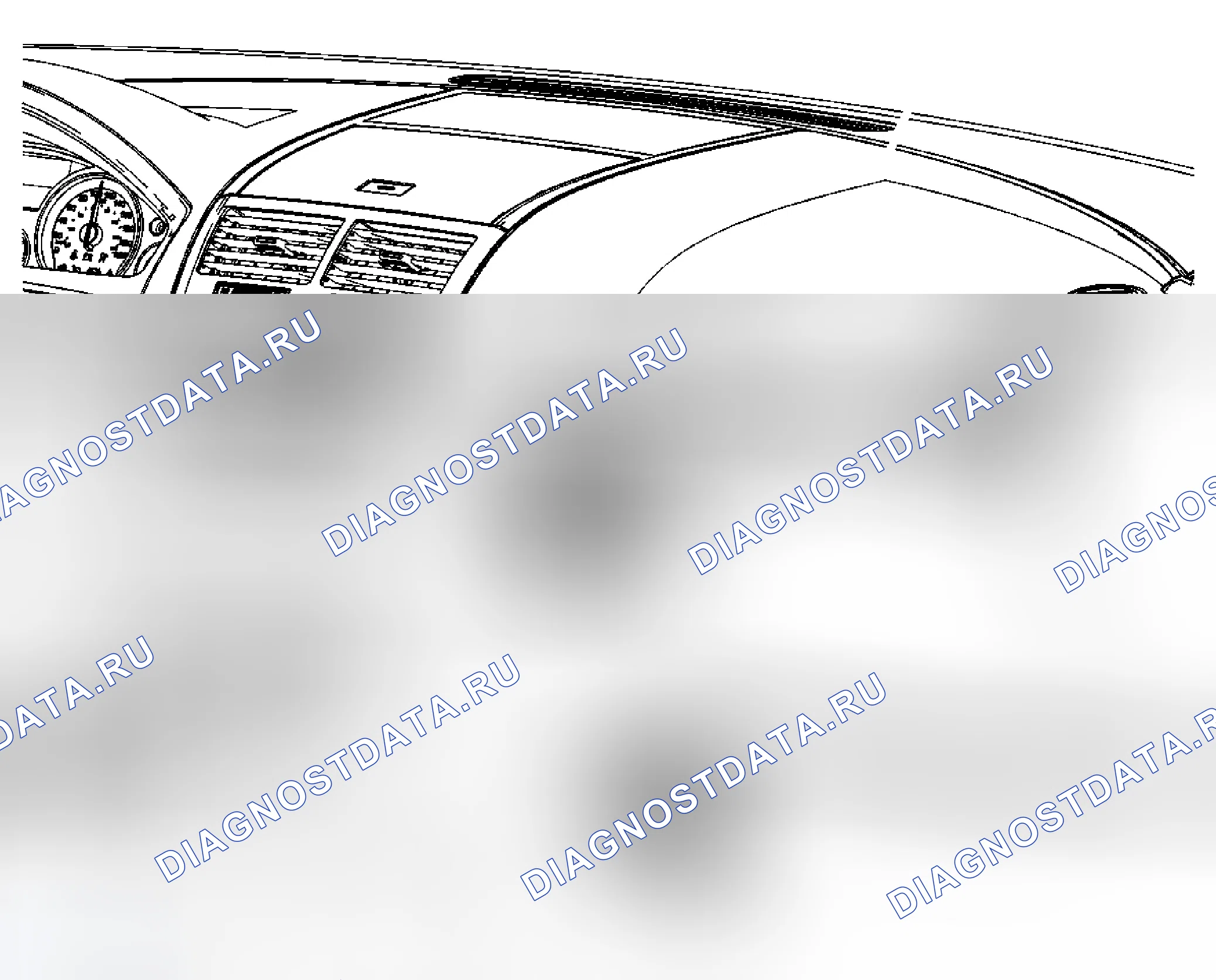 Рис. 144: Замена обивка приборной панели - правая сторона (OUTLOOK). Chevrolet Traverse I