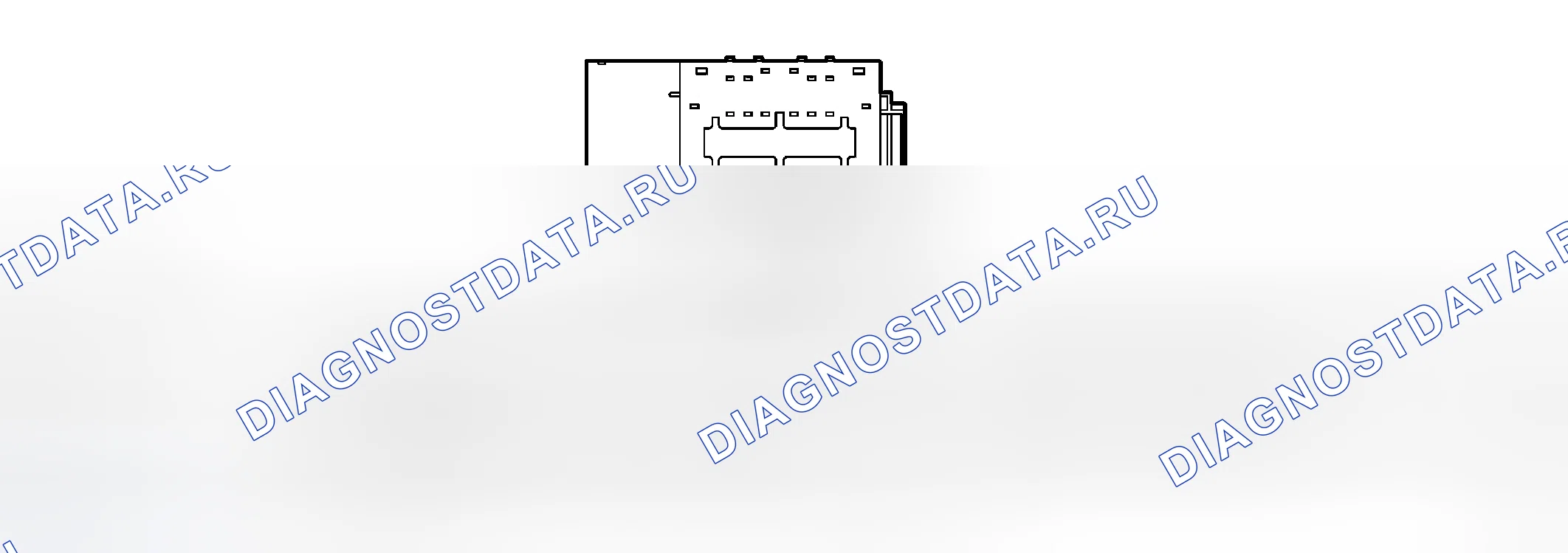 Рис. 8: Интеллектуальная блок предохранителей и реле (Sjb) C2280a. Hyundai Matrix I