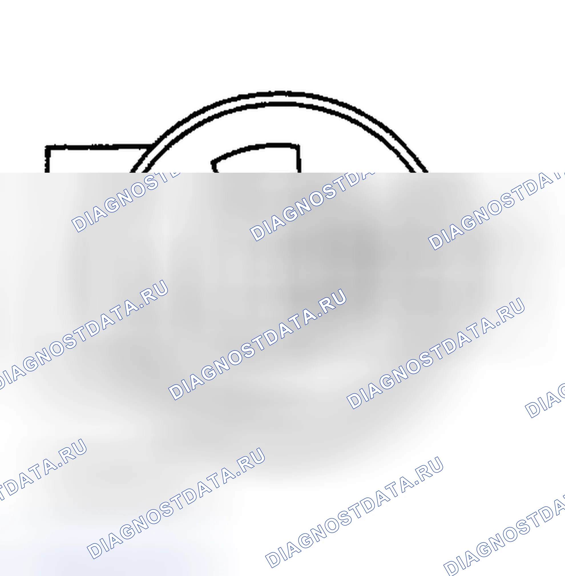 Рис. 11: ИСПЫТАНИЕ R: ПРАВЫЙ ЗАДНИЙ ТОРМОЗНОЙ ФОНАРЬ НЕ РАБОТАЕТ. Hyundai ix25 I рестайлинг