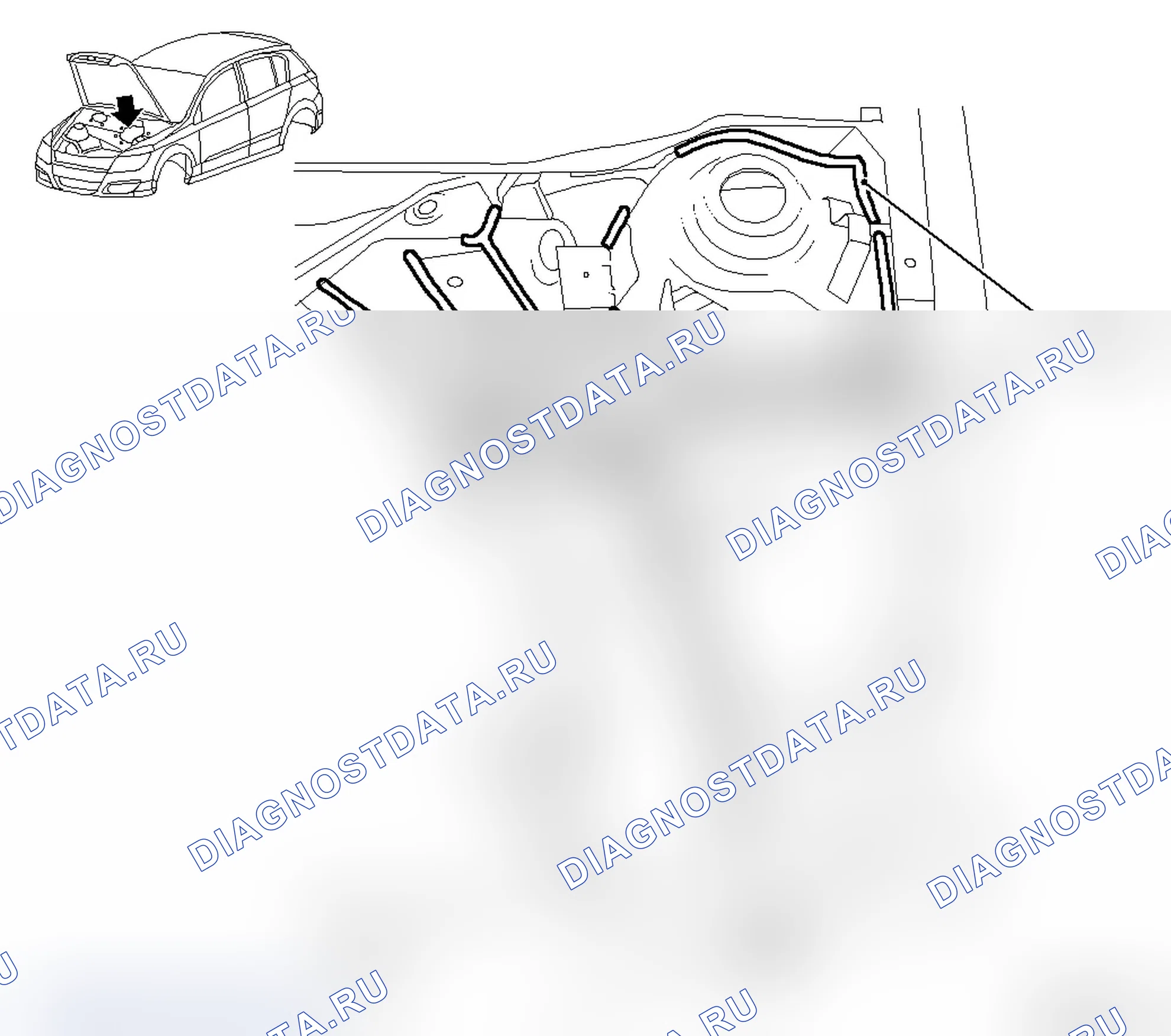 Противокоррозионные мероприятия по уплотнению швов. Opel Astra H