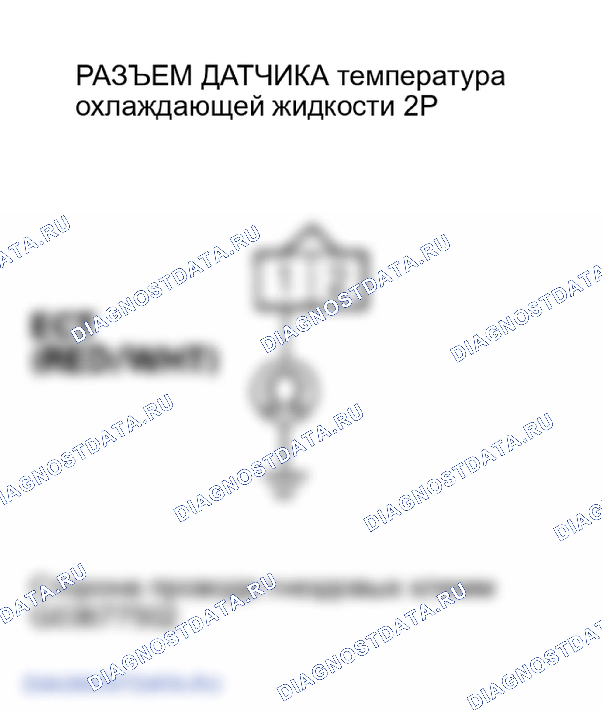 Рис. 67: расшифровка кода ошибки P0117: Низковольтная схема датчика температура охлаждающей жидкости. Honda Element I