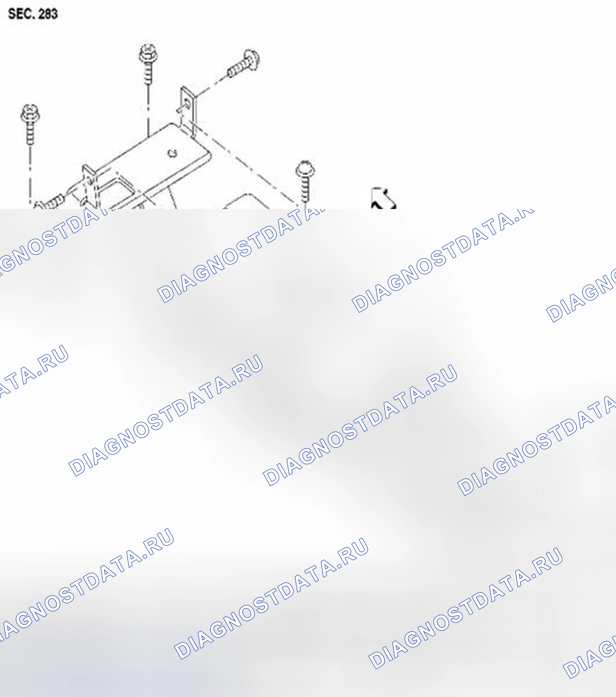 Рис. 118: Телефонная антенна: снятие и установка. Suzuki Equator I