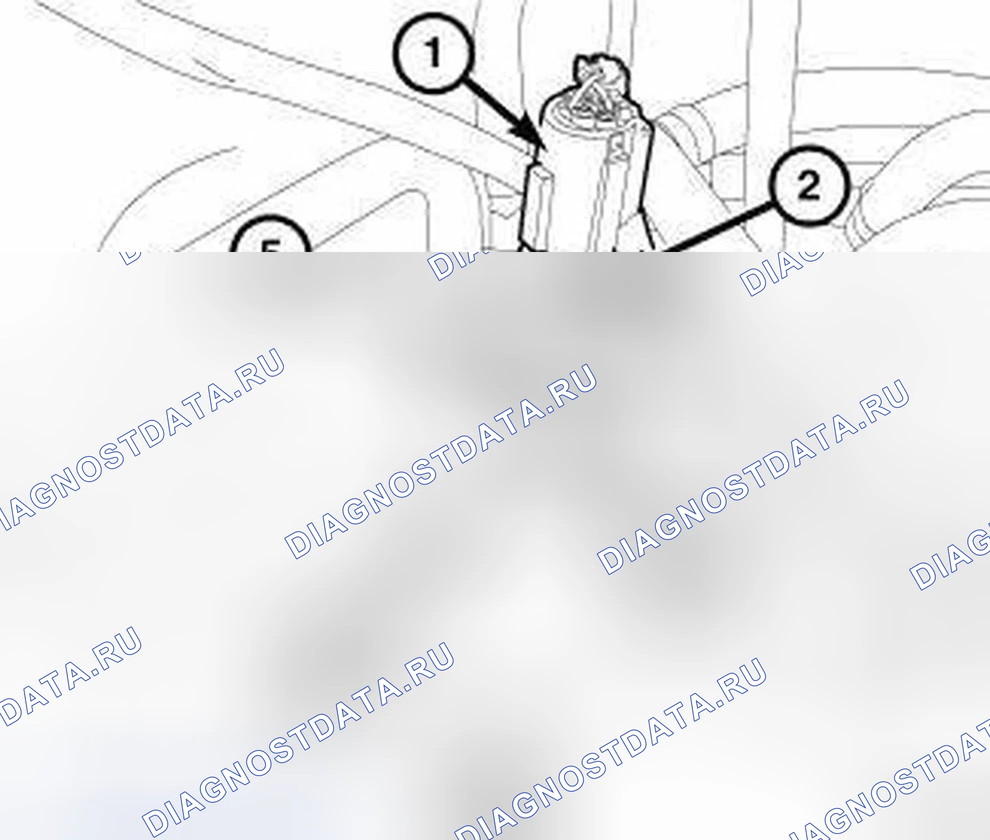 Рис. 55: ЗАДНЯЯ СЕКЦИЯ. Chrysler Town & Country V рестайлинг