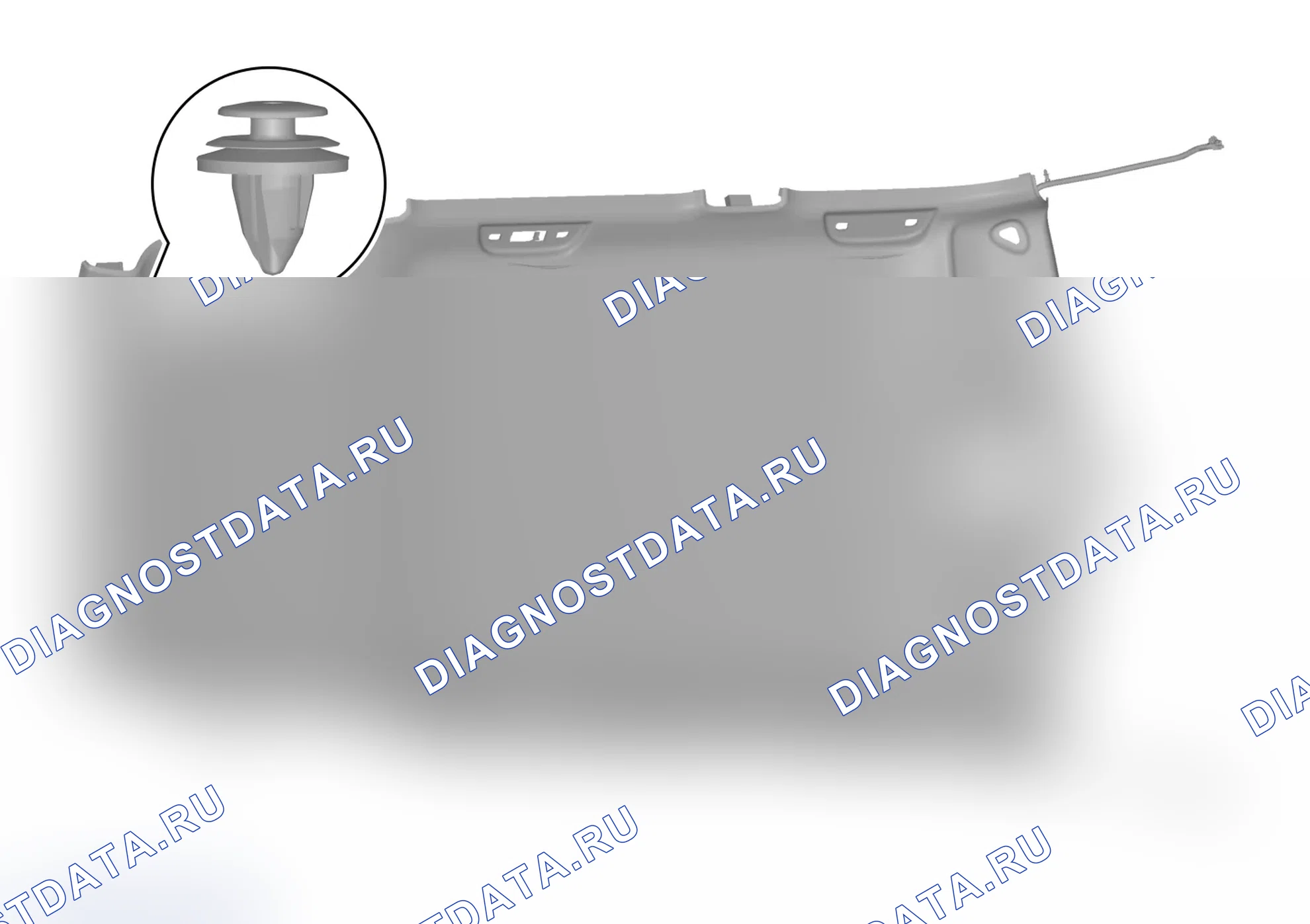 Как снять и установить внутренняя защита верхней крышки — Haval Dargo. Haval Dargo I