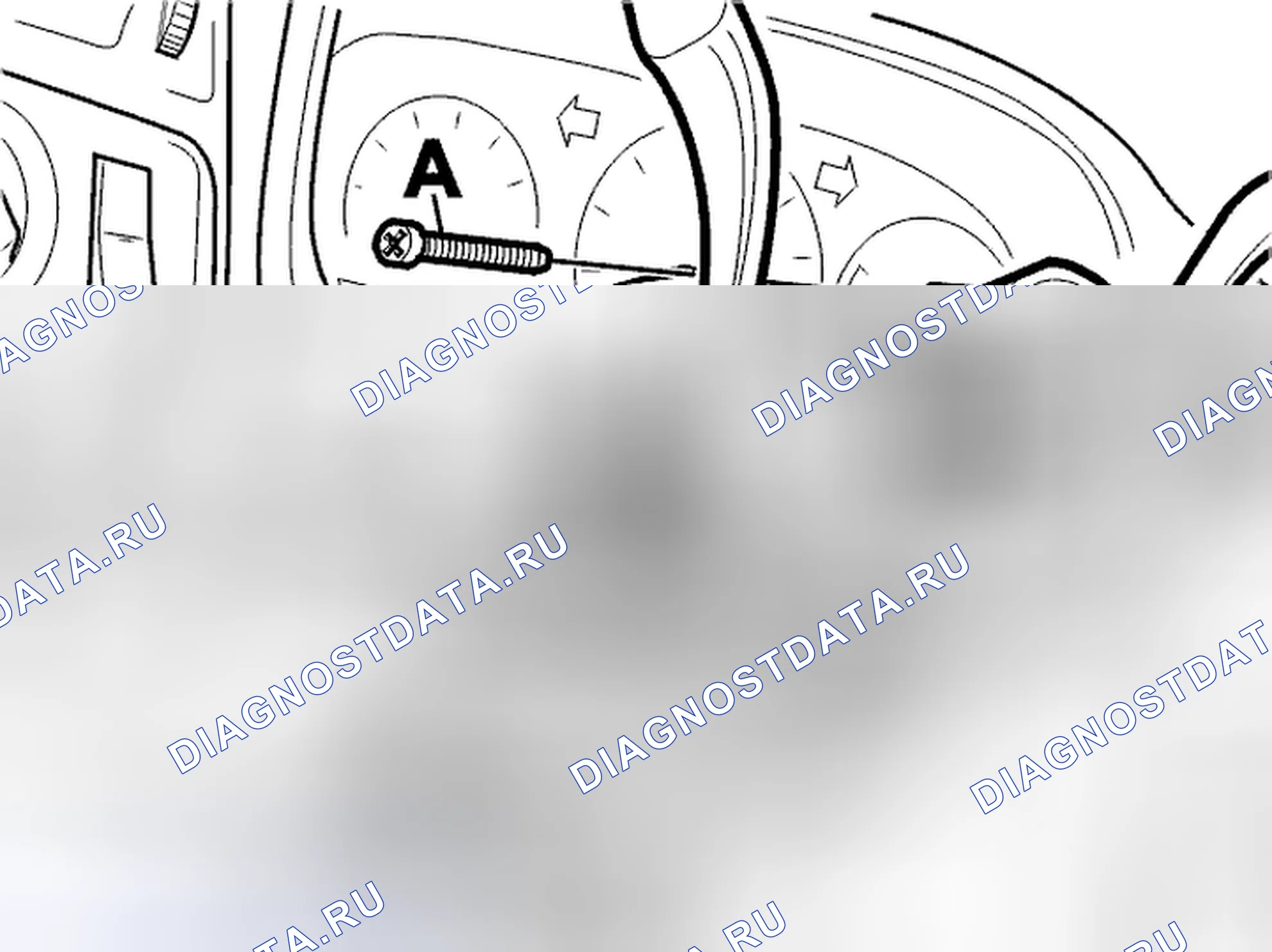 Рис. 217: Снятие выключателя. Volvo S40 I рестайлинг