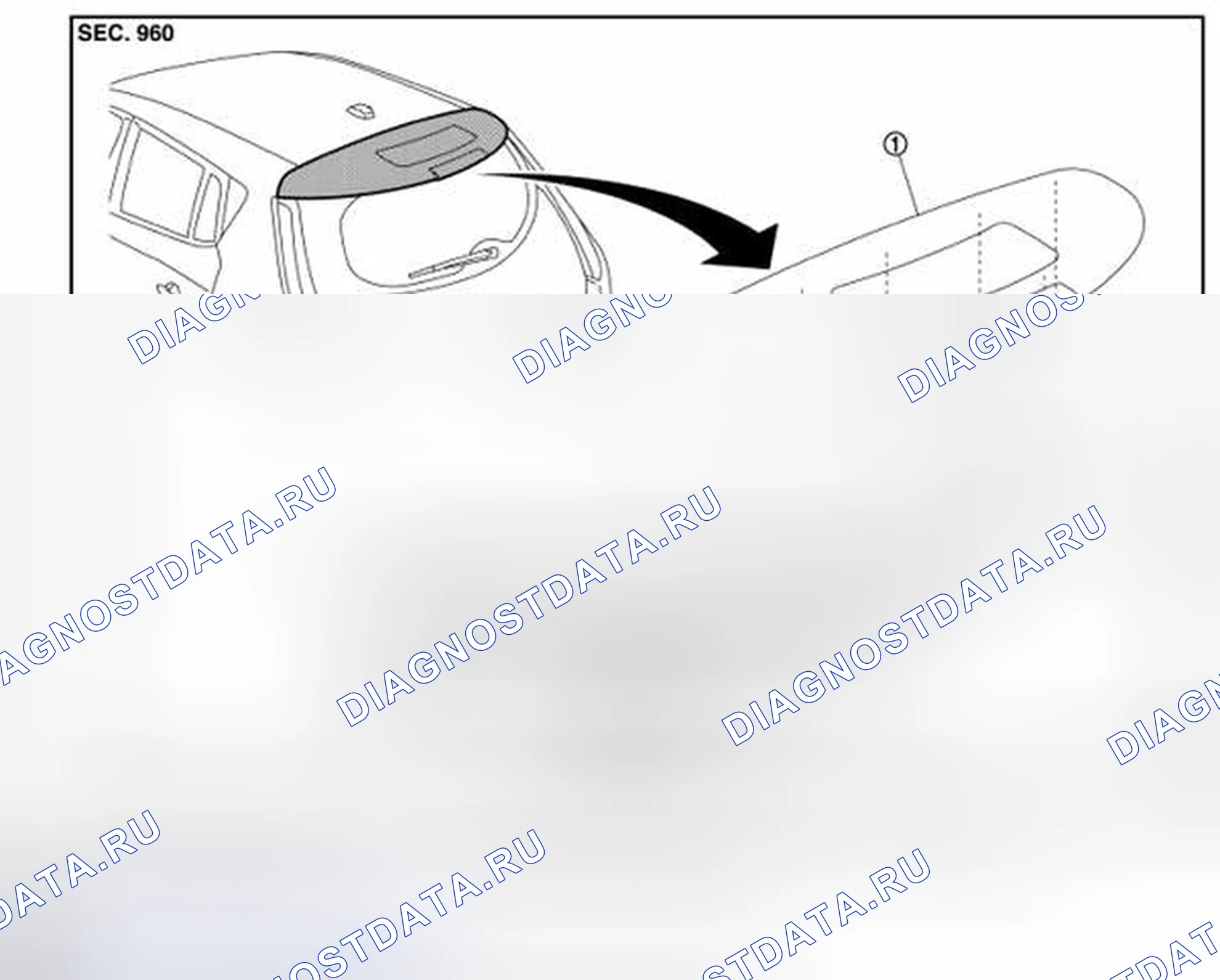 Рис. 38: ДЕМОНТАЖ. Nissan Leaf I