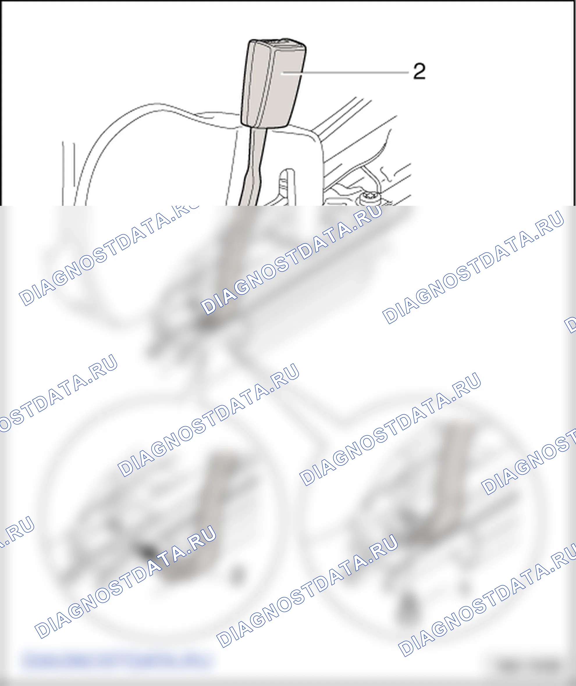 Ремни безопасности. Volkswagen Golf Mk5