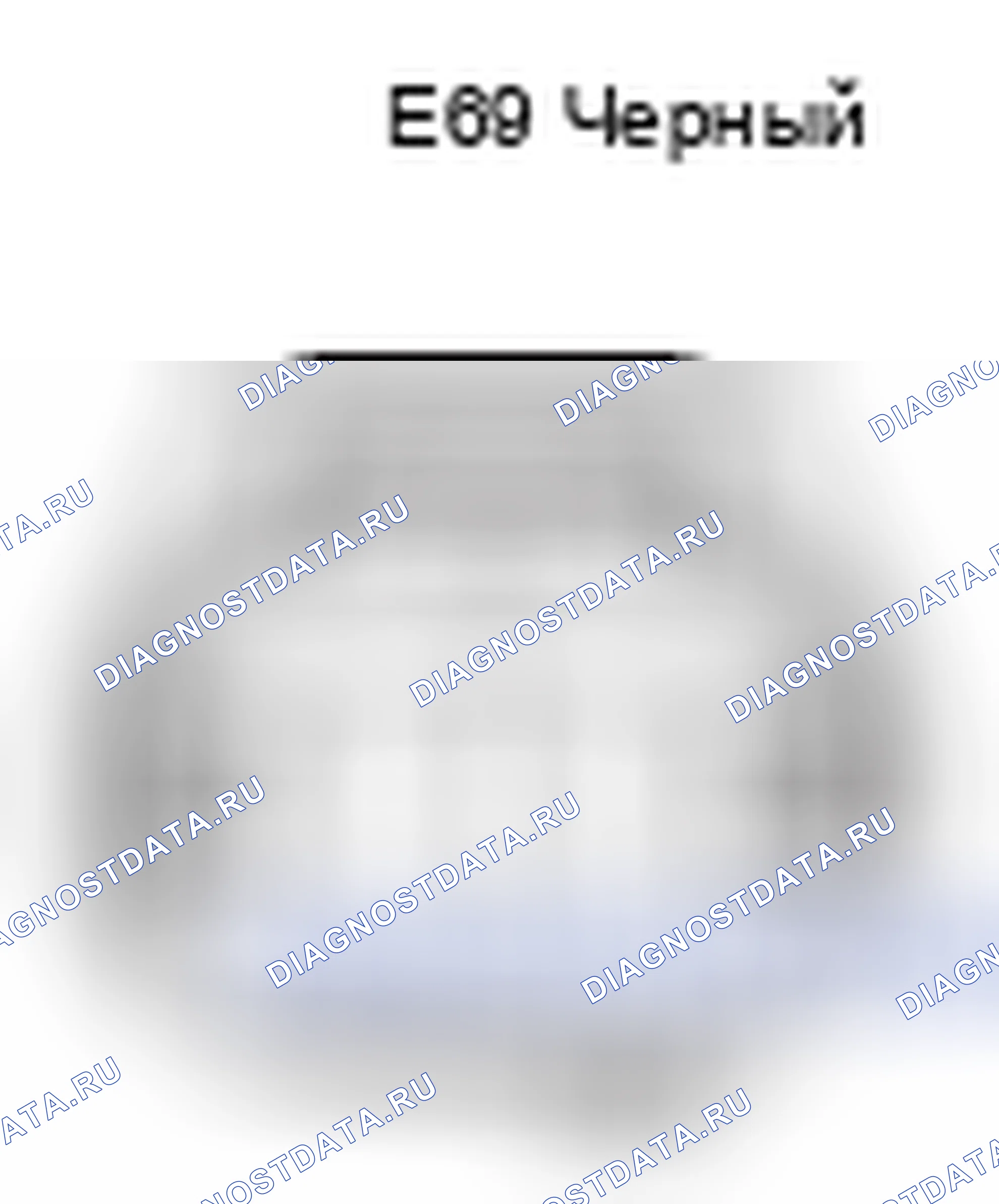 Рис. 330: Вид с торца исполнительного механизма клапана управления завихрением (E69). Lexus GS III
