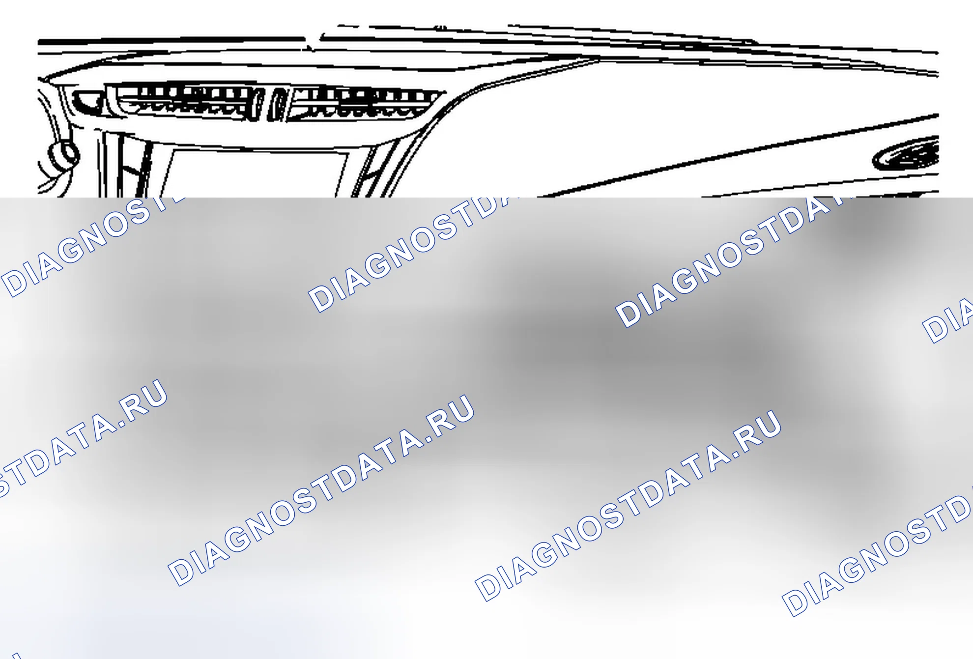 Рис. 19: Замена воздушного фильтра пассажирского салона. Cadillac ELR I