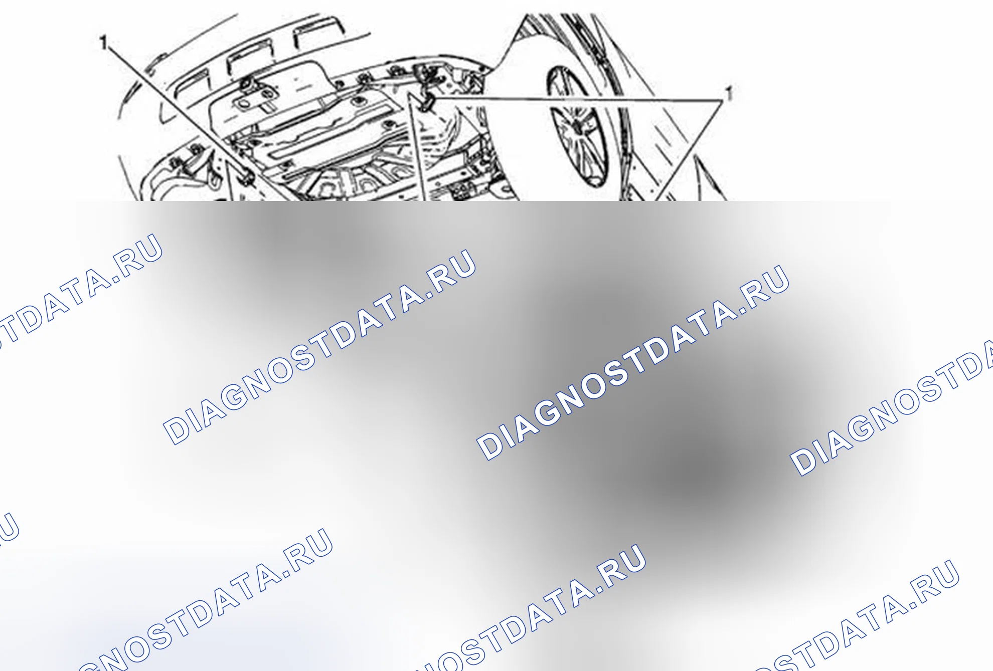 Рис. 2: Замена глушителя выхлопа (LUV). Buick Encore I