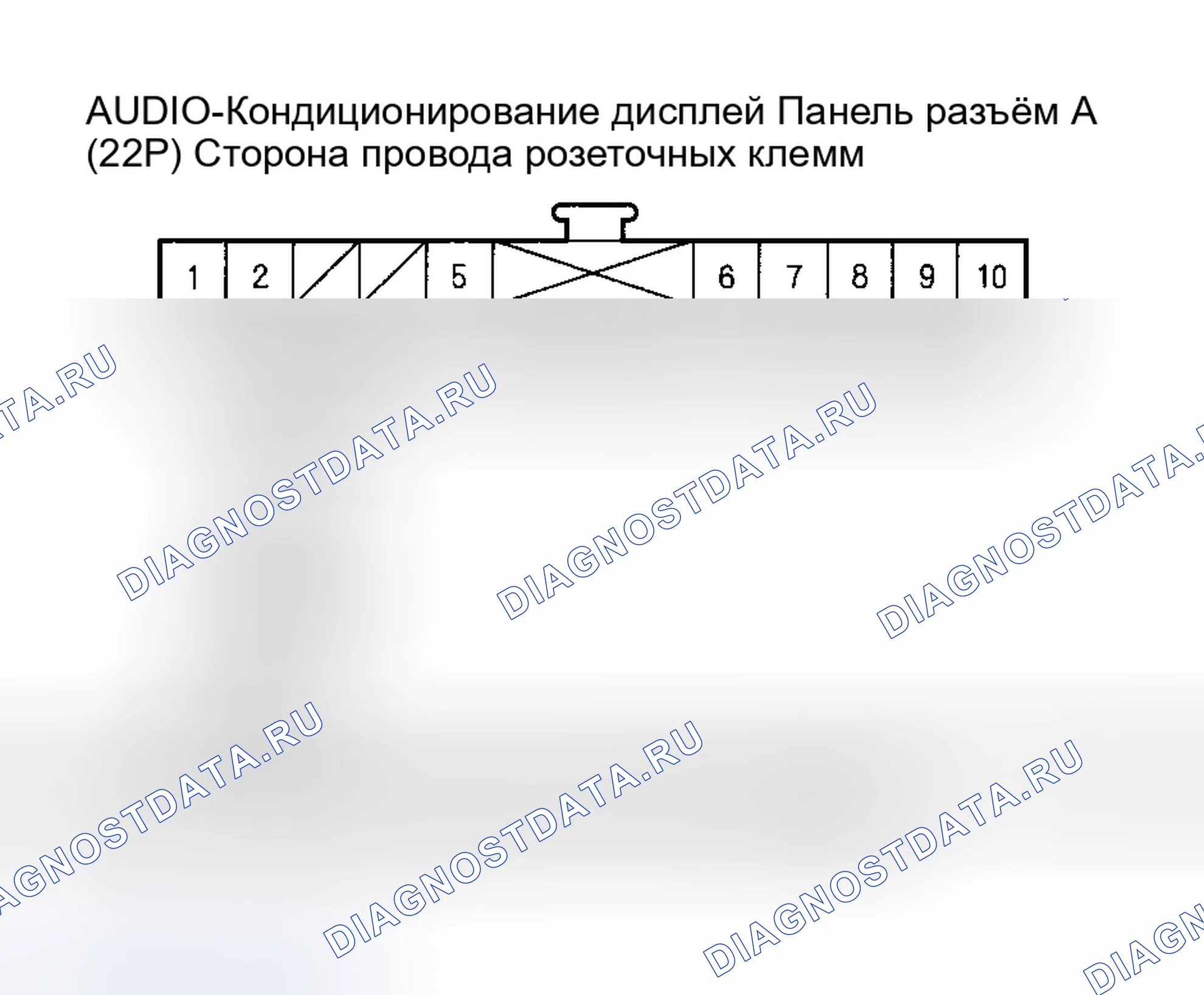 Рис. 17: Индикатор расшифровка кода ошибки B1227 или расшифровка кода ошибки C: разомкнутая цепь датчика температуры наружного воздуха. Honda Accord VII рестайлинг