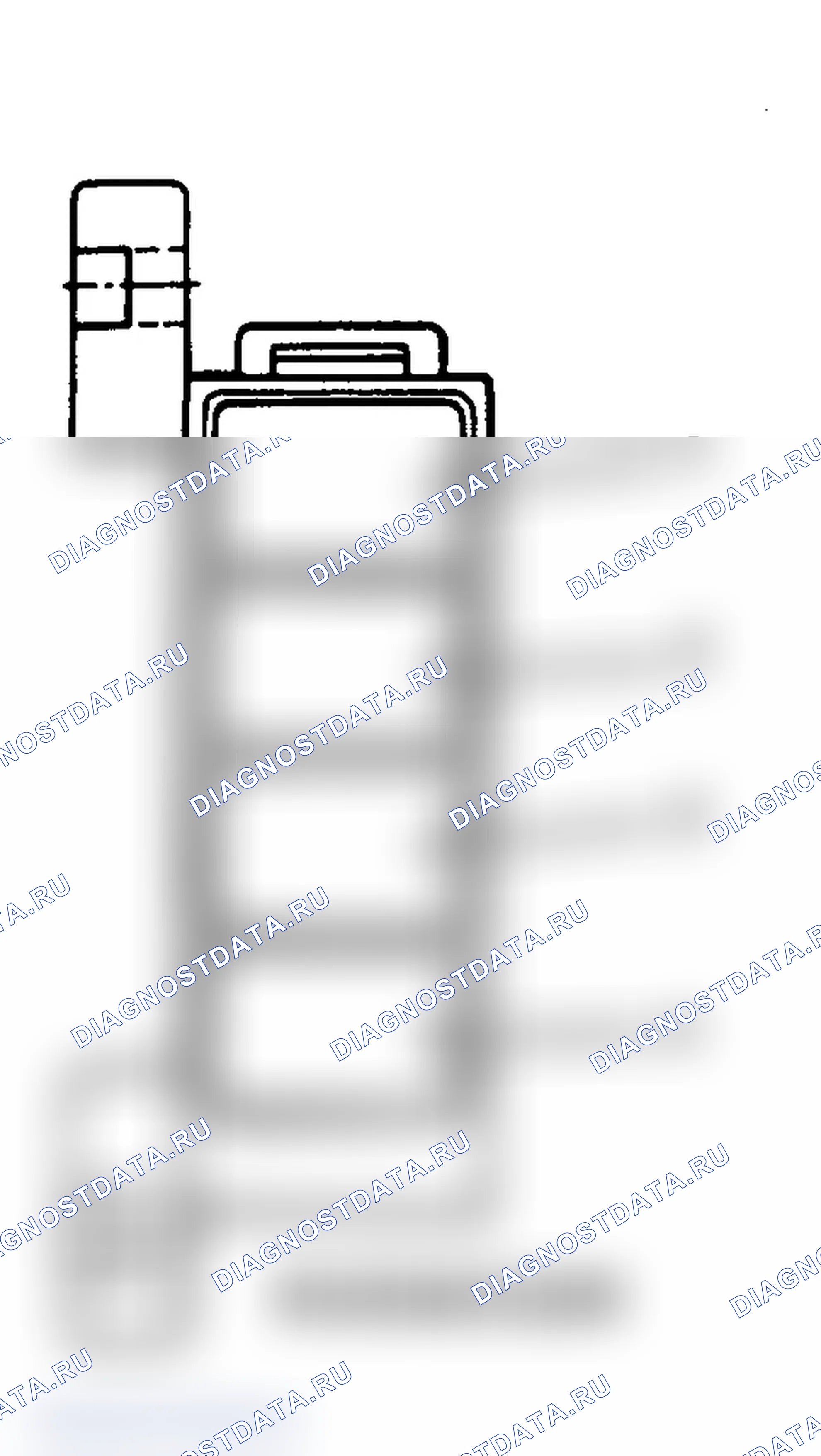 Рис. 2: ИДЕНТИФИКАЦИЯ ПЛАВКОЙ ВСТАВКИ. Hyundai Excel I