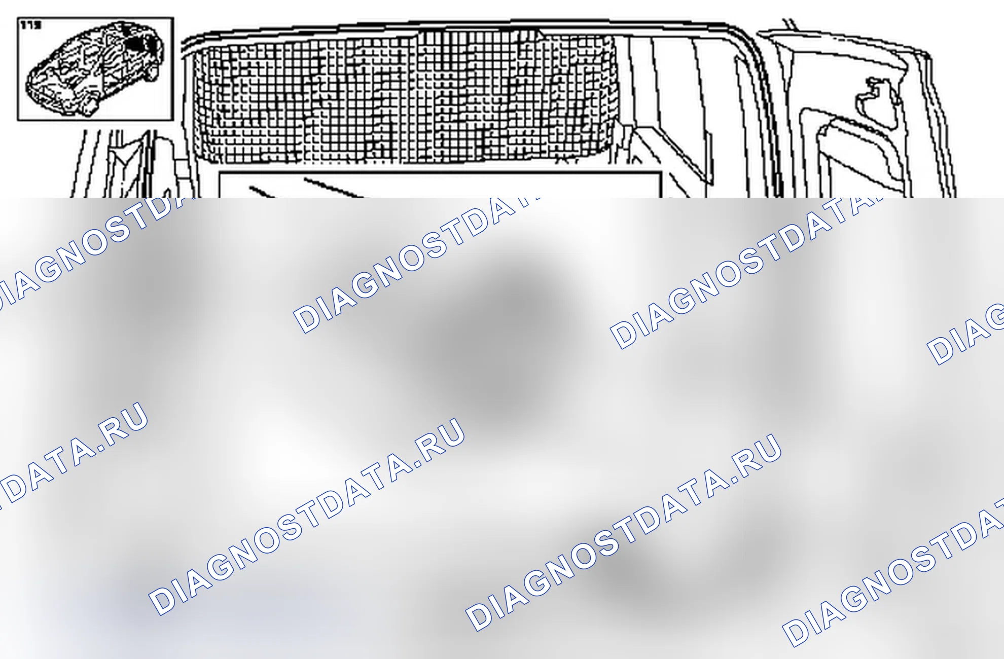 Снять и установить уплотнение дверей задней панели (модель F 06, F 25). Opel Combo C