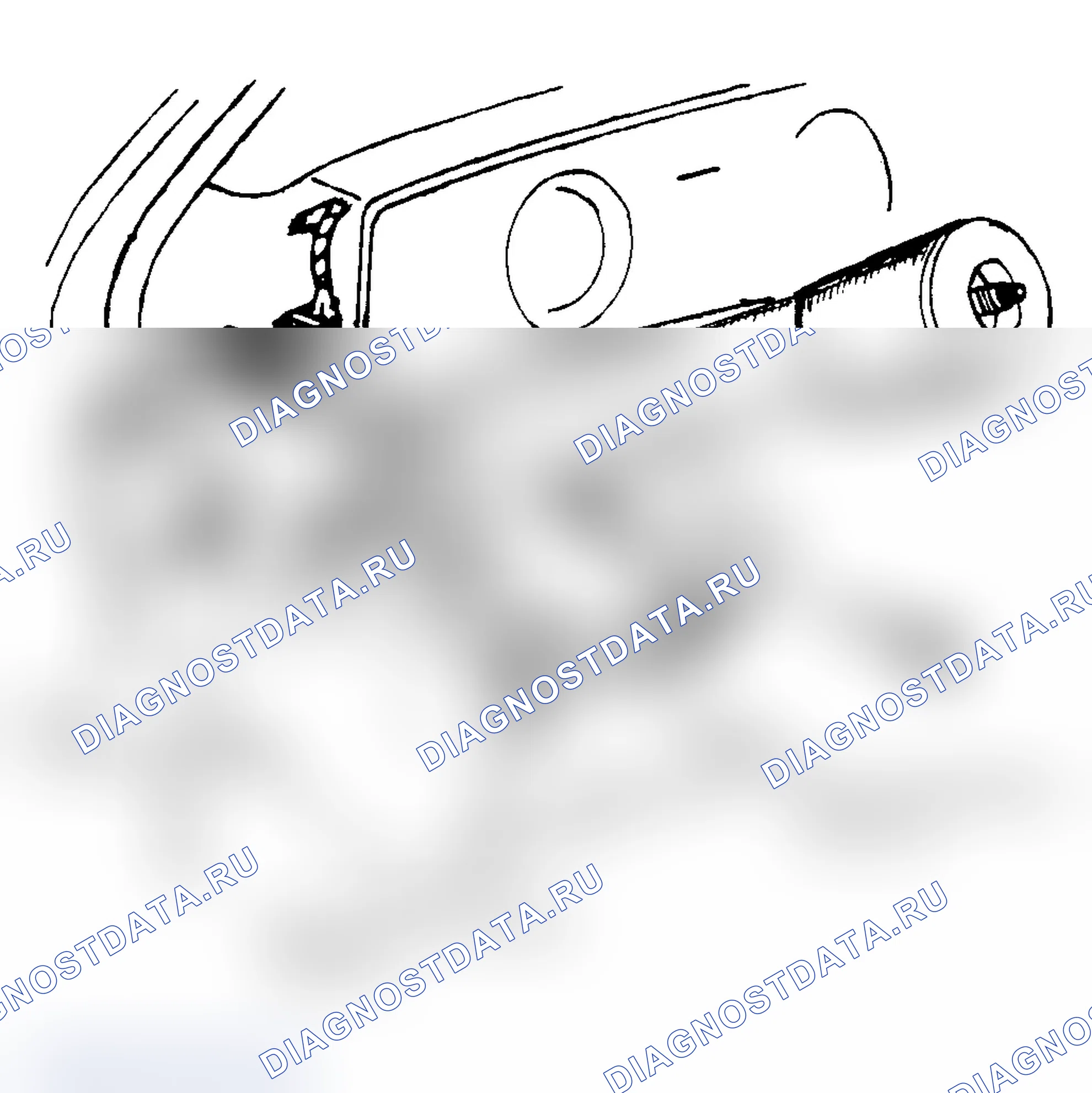 Рис. 12: Расположение компонентов (1 из 4). Chevrolet Cab & Chassis R30 
