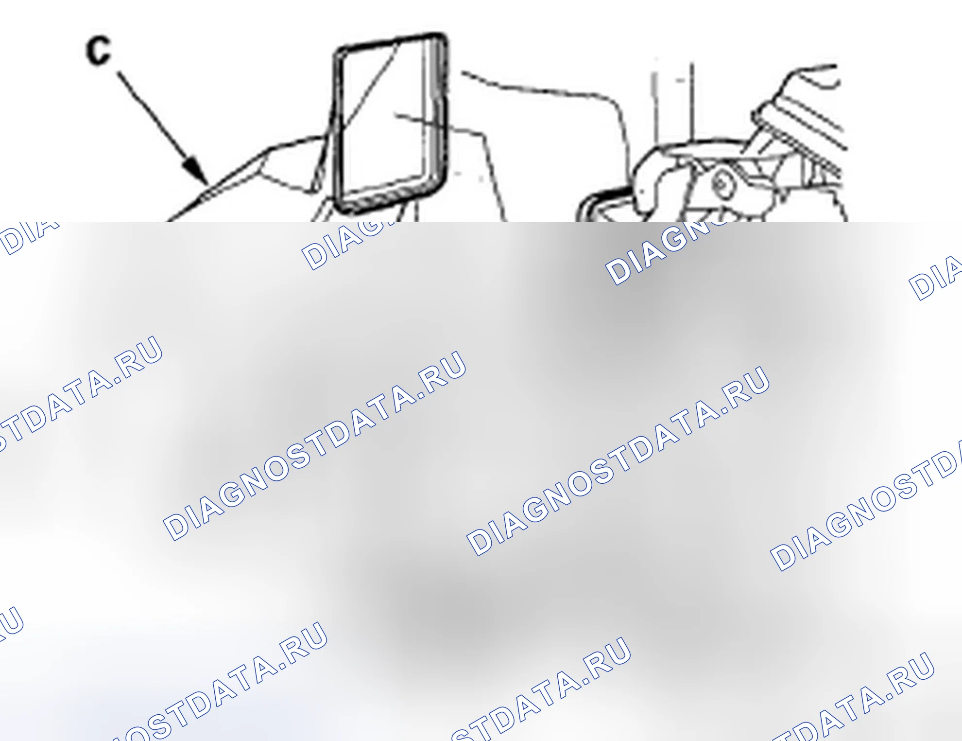 Рис. 154: Демонтаж / монтаж заднего блока ОВКВ. Honda Odyssey IV