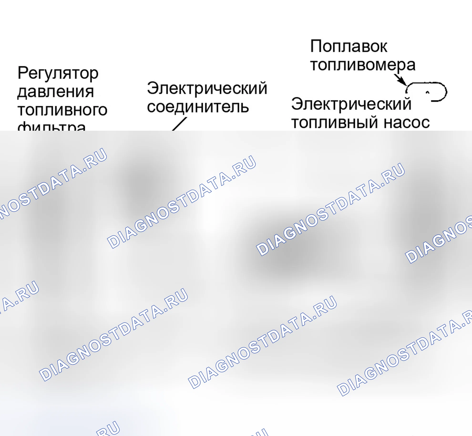 Рис. 3: Топливный насос в баке. Dodge Durango I