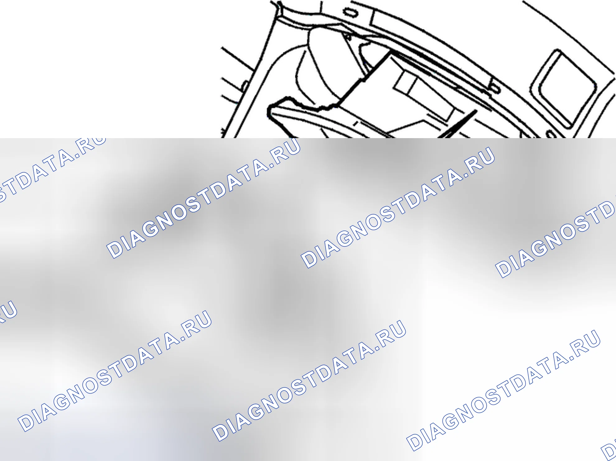 Рис. 409: Перчаточный отсек, замена. Volvo S60 I рестайлинг
