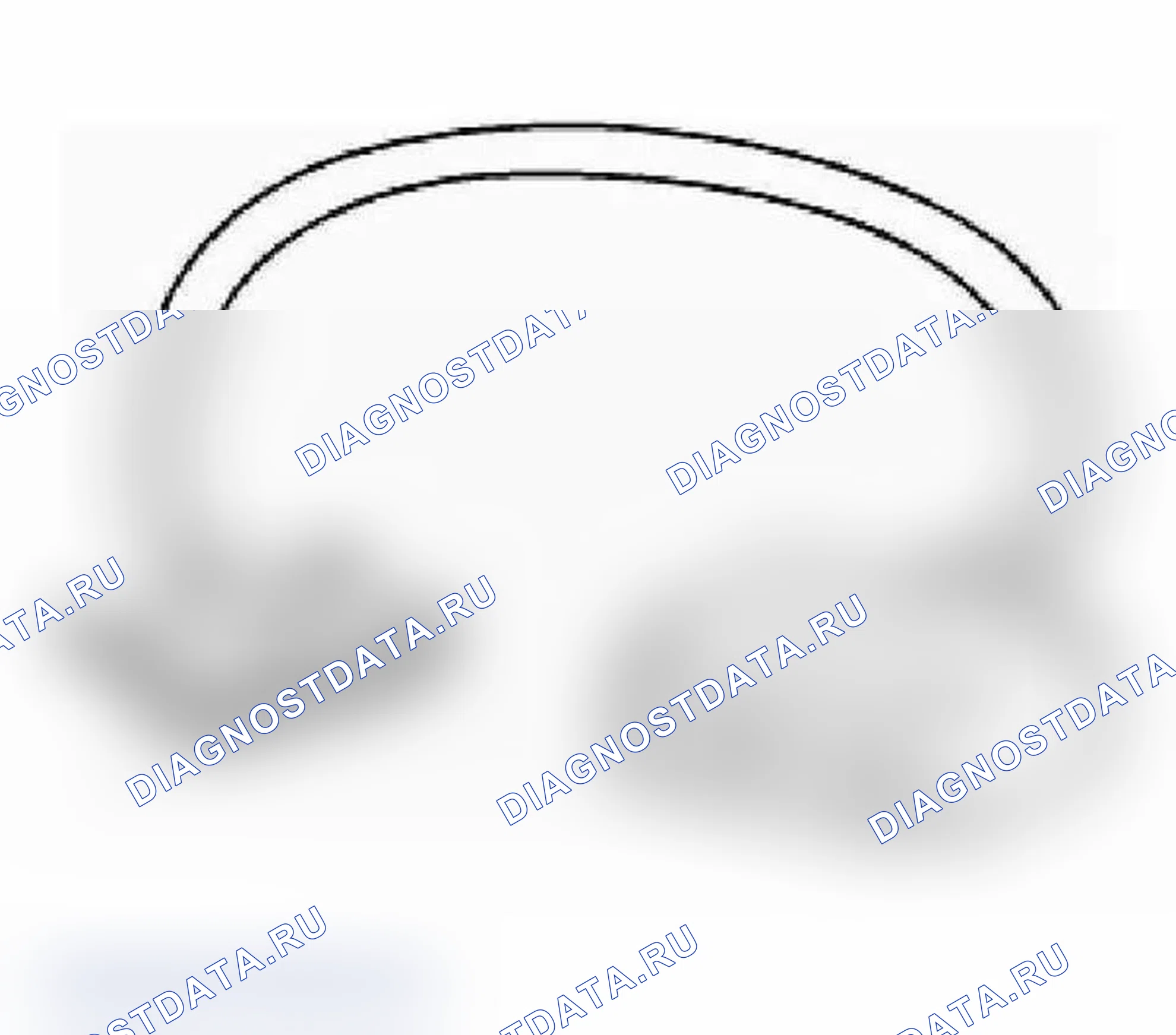 Рис. 13: 61 3 150 Вывод V-адаптера, 54-контактный. BMW M3 E46