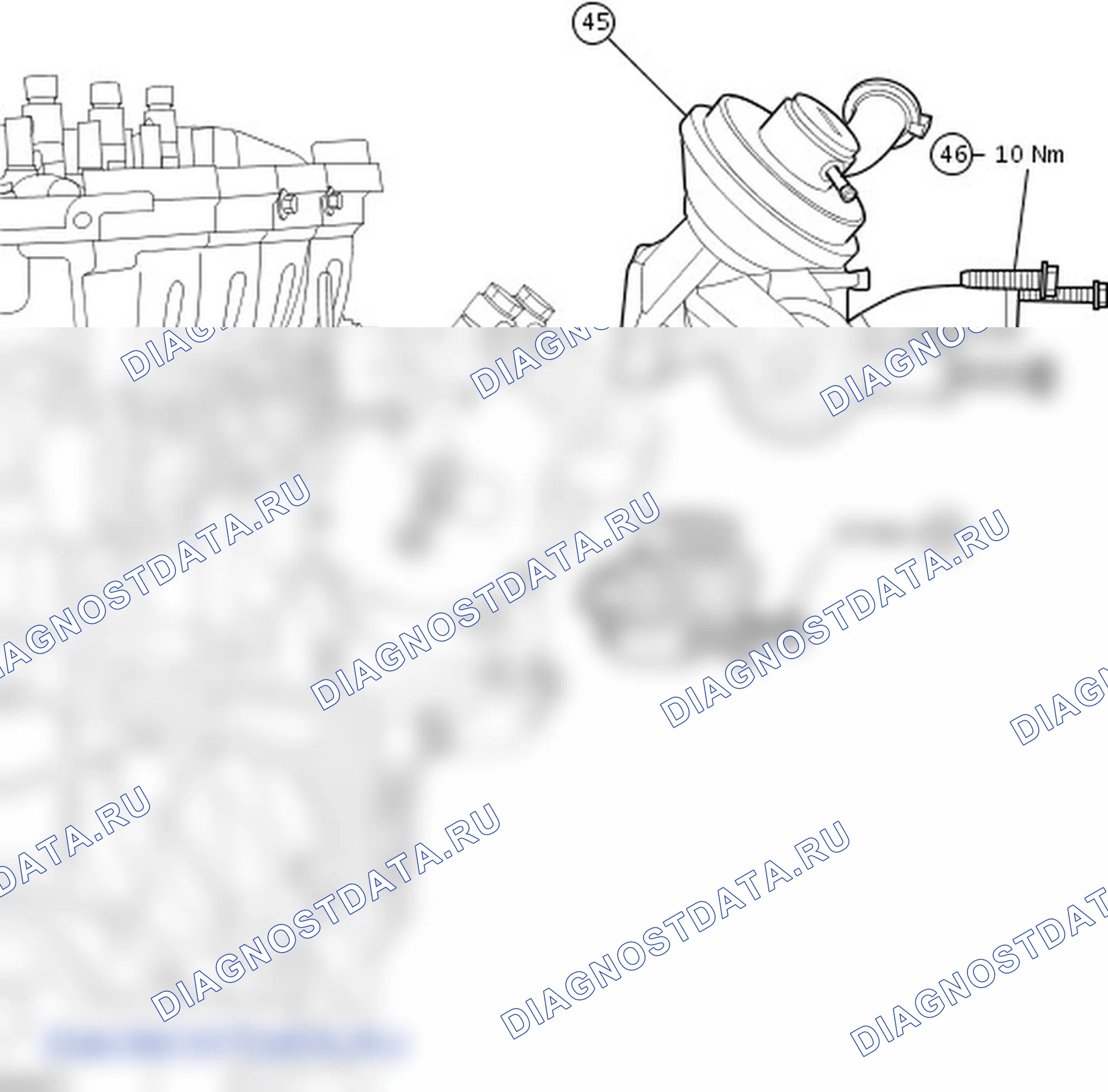 Сборка двигателя. Ford C-MAX I рестайлинг