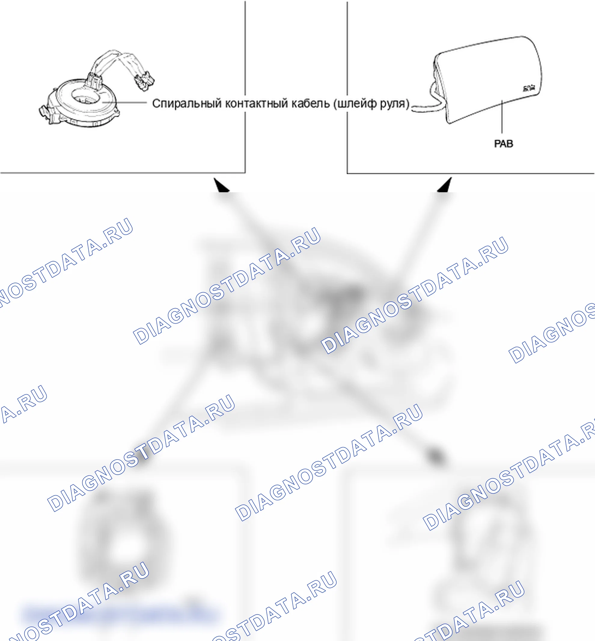Расположение компонентов и компонентов. Hyundai Accent LC