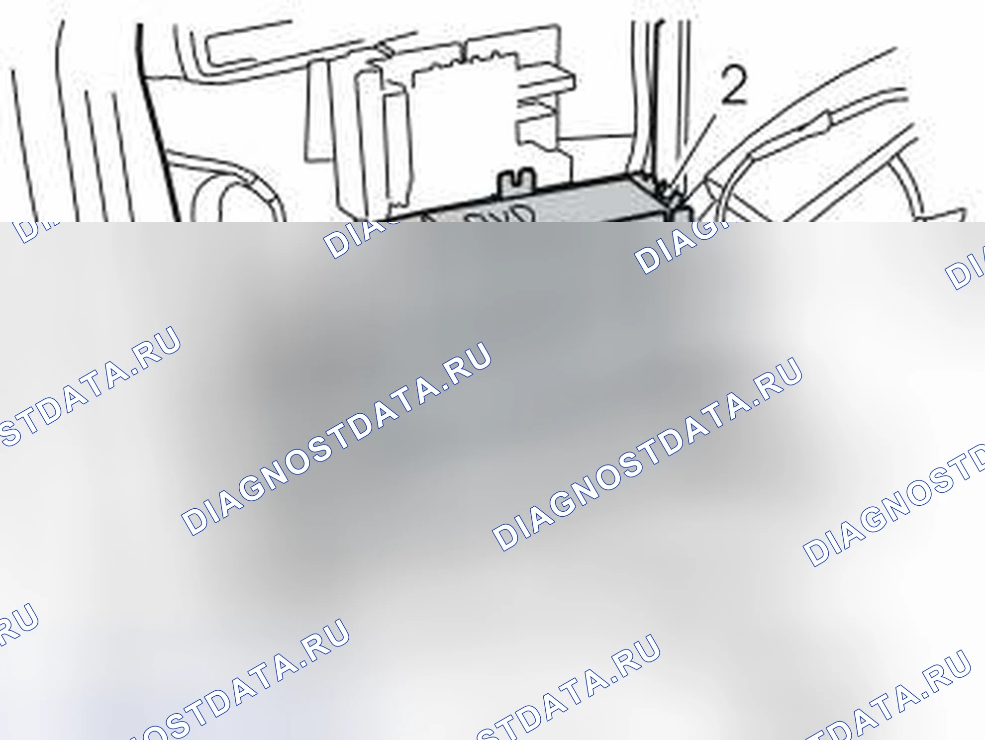 Рис. 63: Демонтаж винтов и кронштейна. Volvo S80 I рестайлинг
