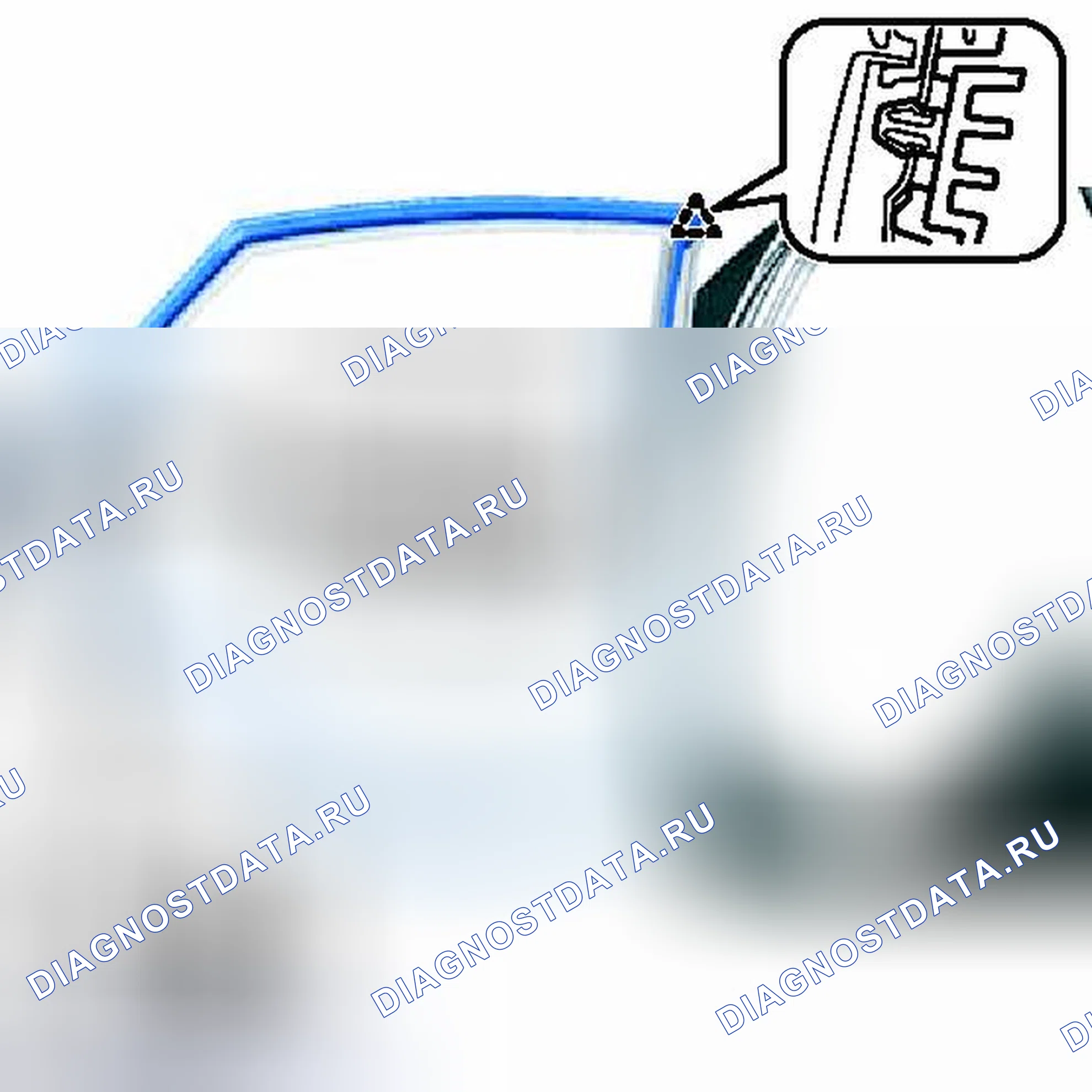 Рис. 305: ДЕМОНТАЖ. Toyota Avalon XX40