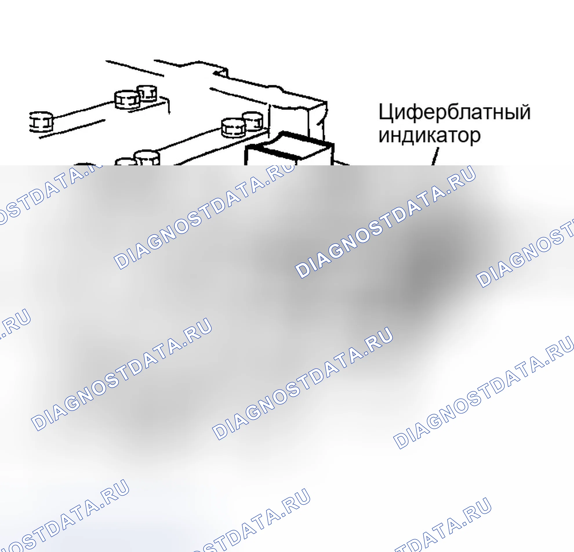 Рис. 261: Люфт конца коленчатого вала. Infiniti M45 II