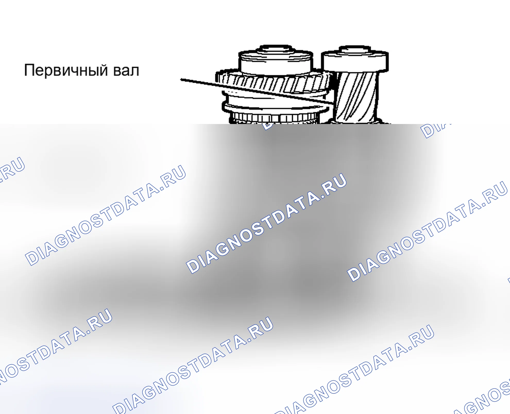Рис. 5: < < D > > СНЯТИЕ ВХОДНОГО И ВЫХОДНОГО ВАЛОВ. Mitsubishi Outlander I