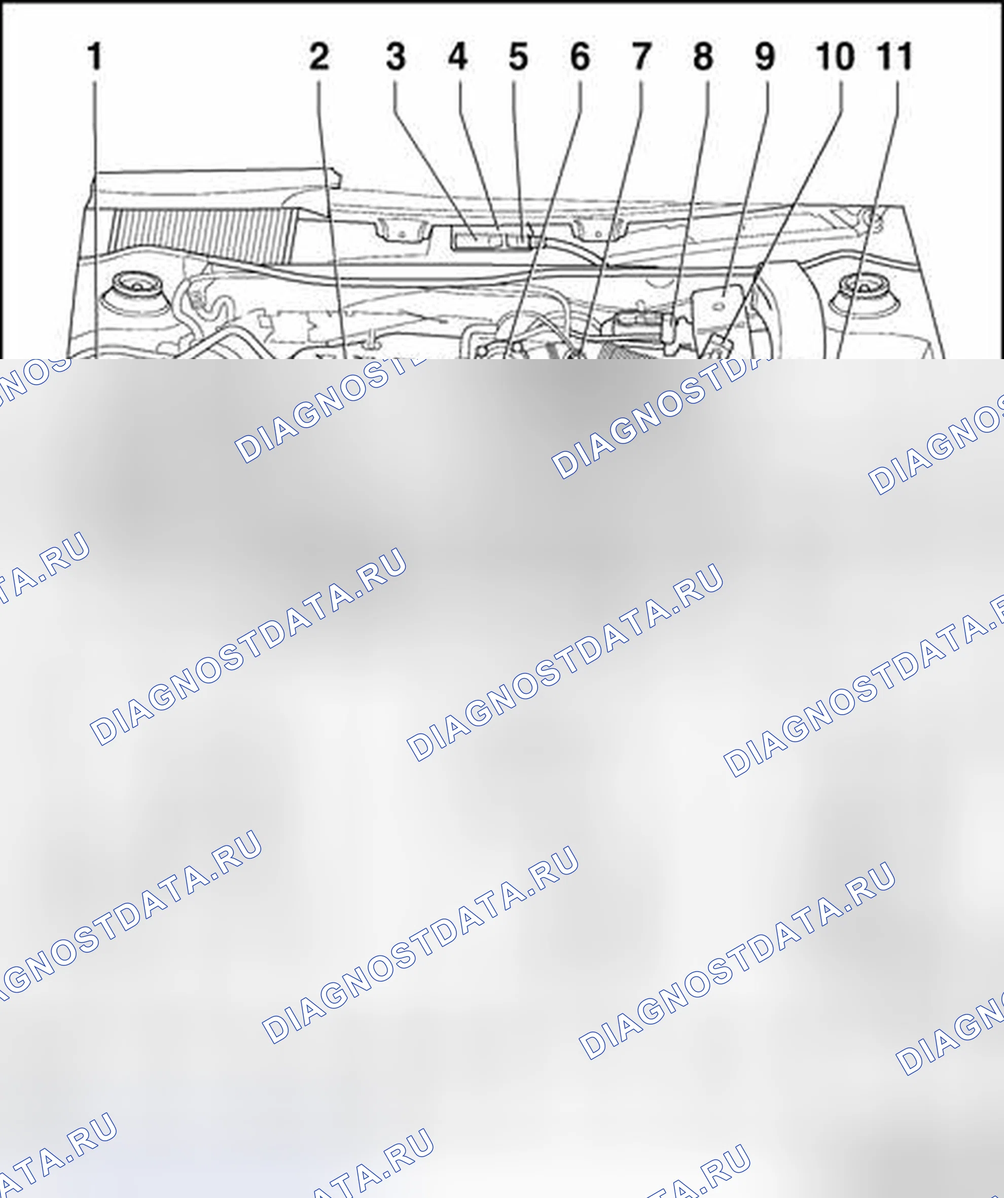 Рис. 36: Код двигателя AEG. Volkswagen Golf Mk4