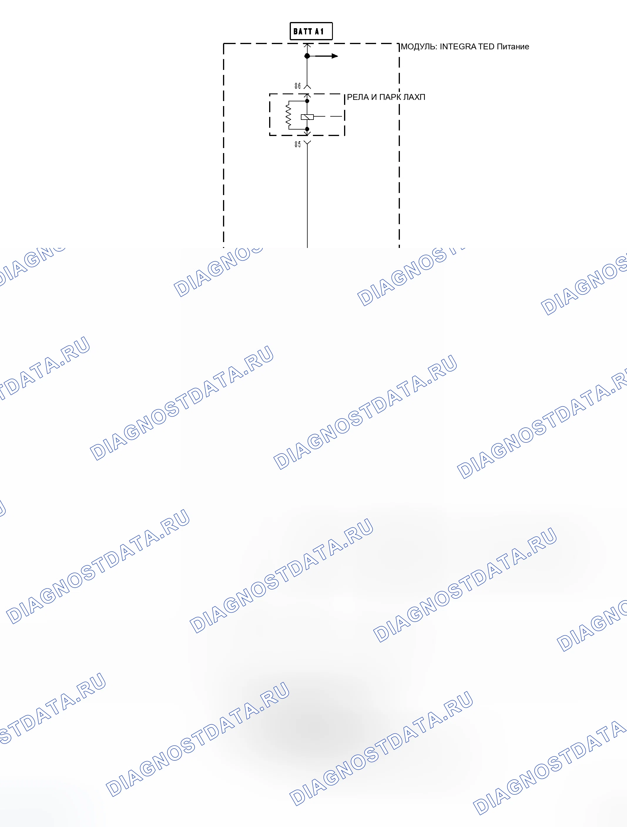 Рис. 58: Принципиальная схема. Jeep Grand Cherokee WK