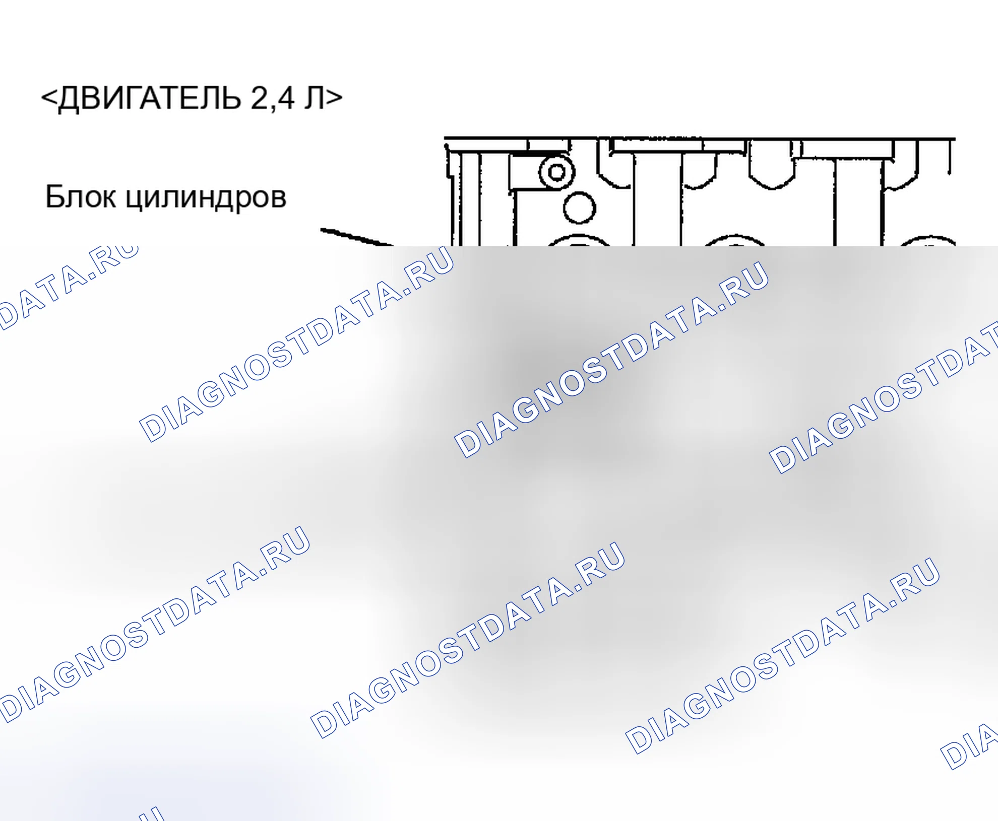 Рис. 2: ПРОВЕРКА ДАВЛЕНИЯ МАСЛА В ДВИГАТЕЛЕ. Chrysler Sebring II рестайлинг