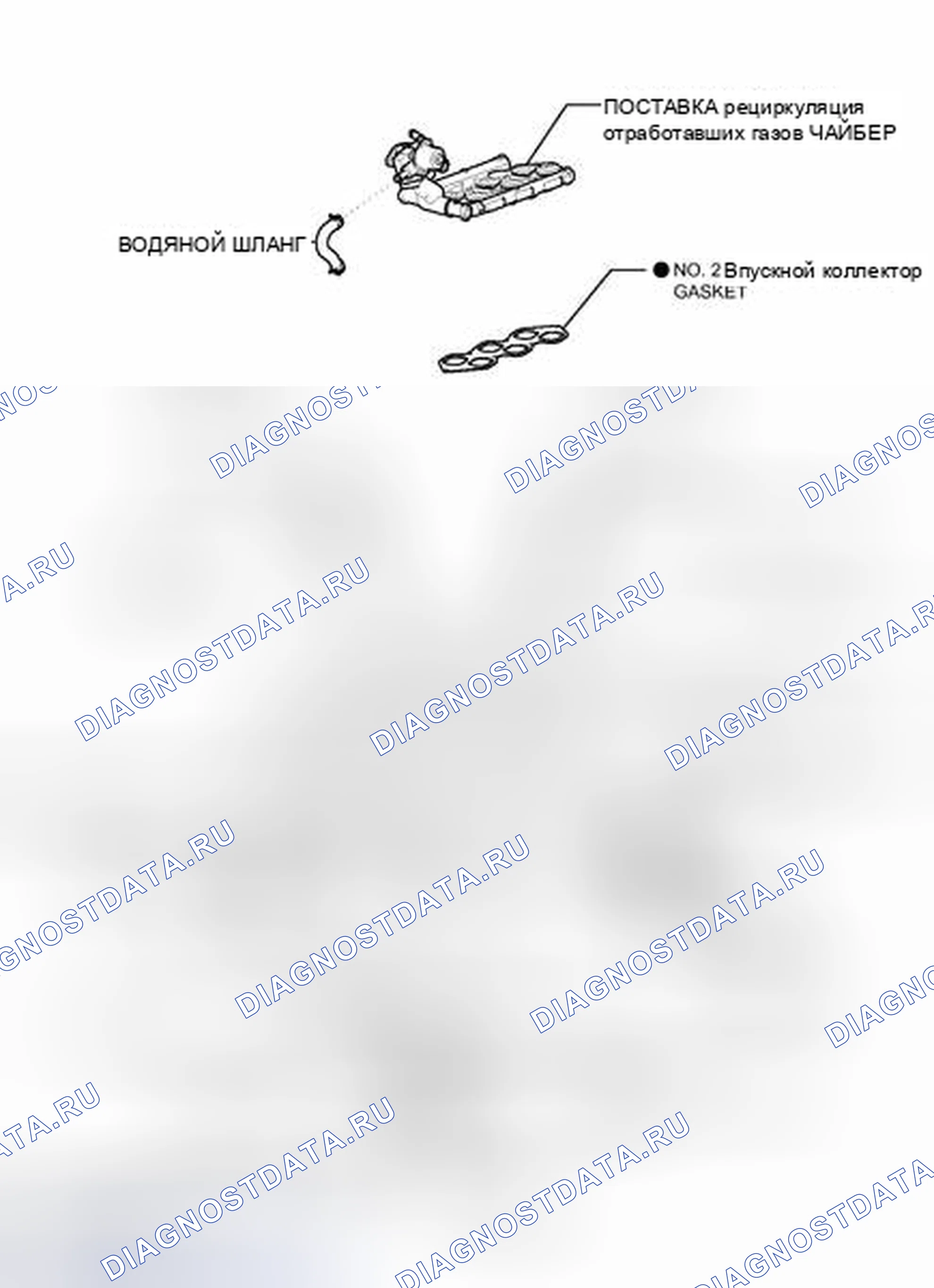 Рис. 1044: ИЛЛЮСТРАЦИЯ. Toyota Highlander II рестайлинг