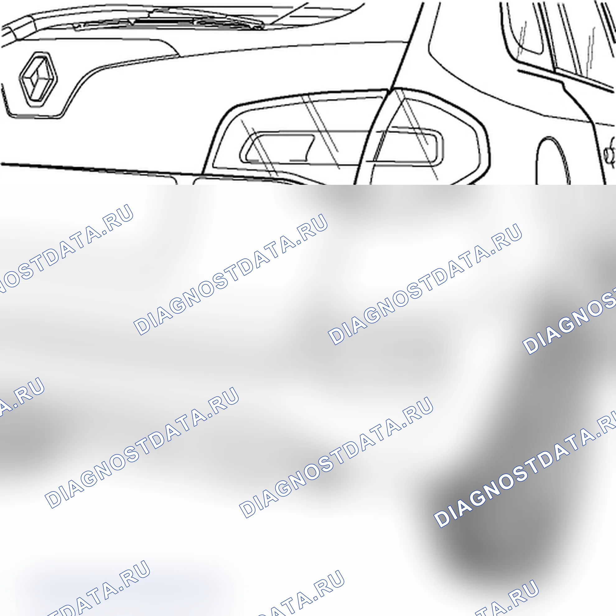 Буксировка и подъем автомобиля. Renault Koleos I
