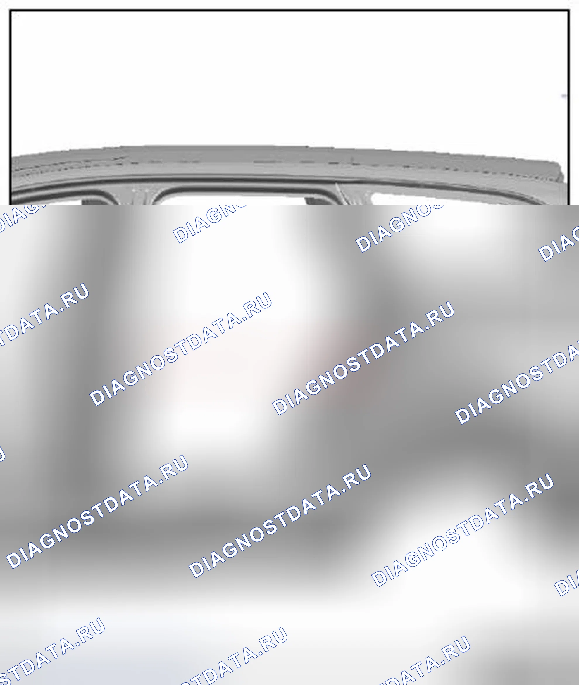 Рис. 50: Дверной проем, задний (Avant). Audi A6 С6