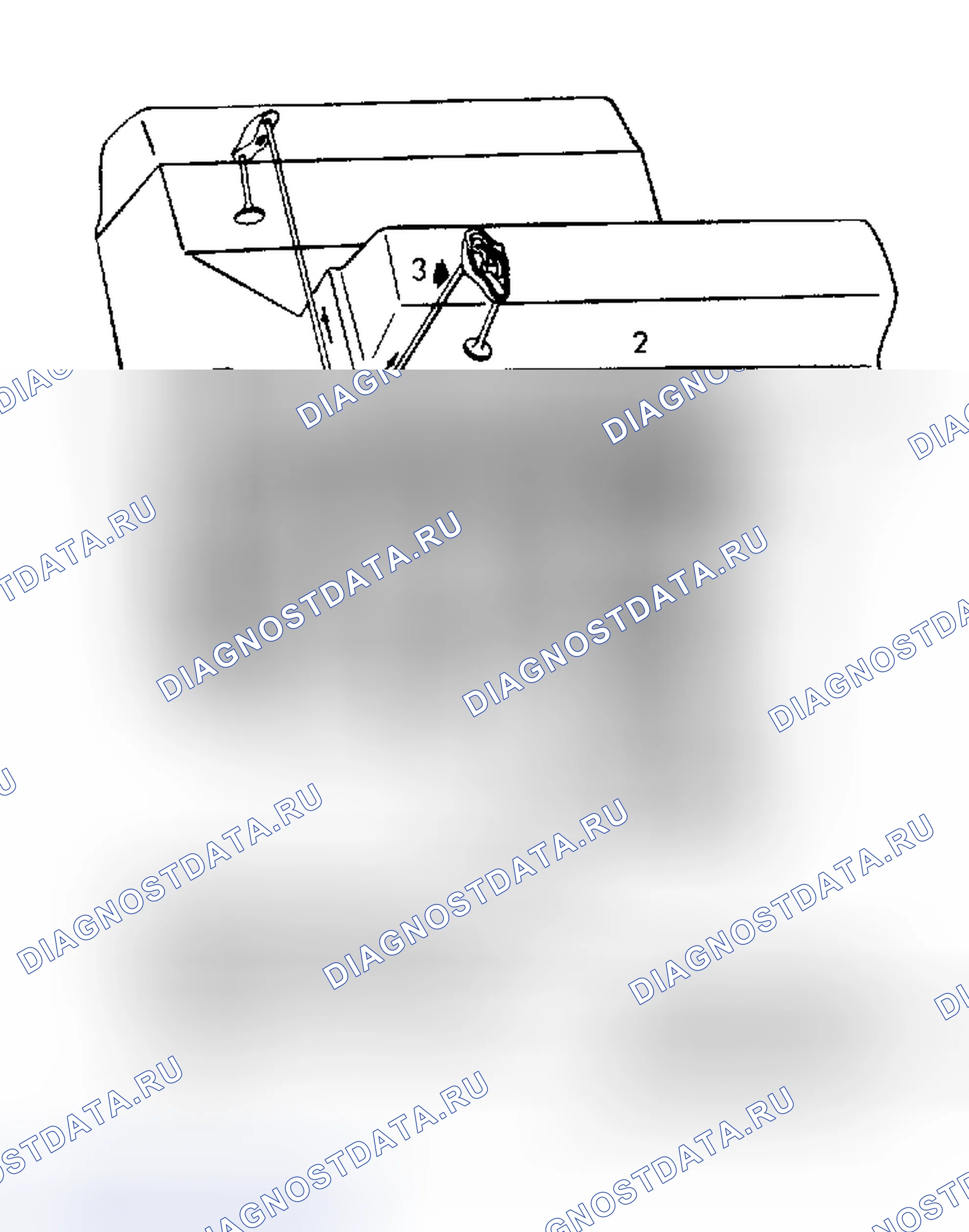 Рис. 13: Система смазки двигателя. Buick Electra V