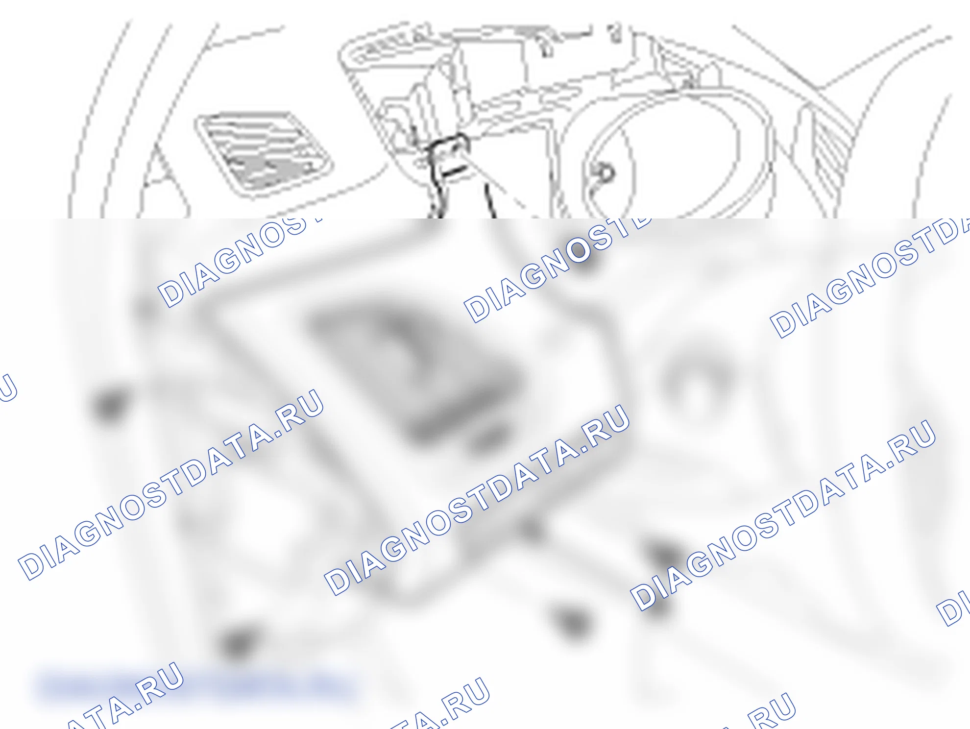 Замена передней панели (панель приборов). Hyundai ix35 EL