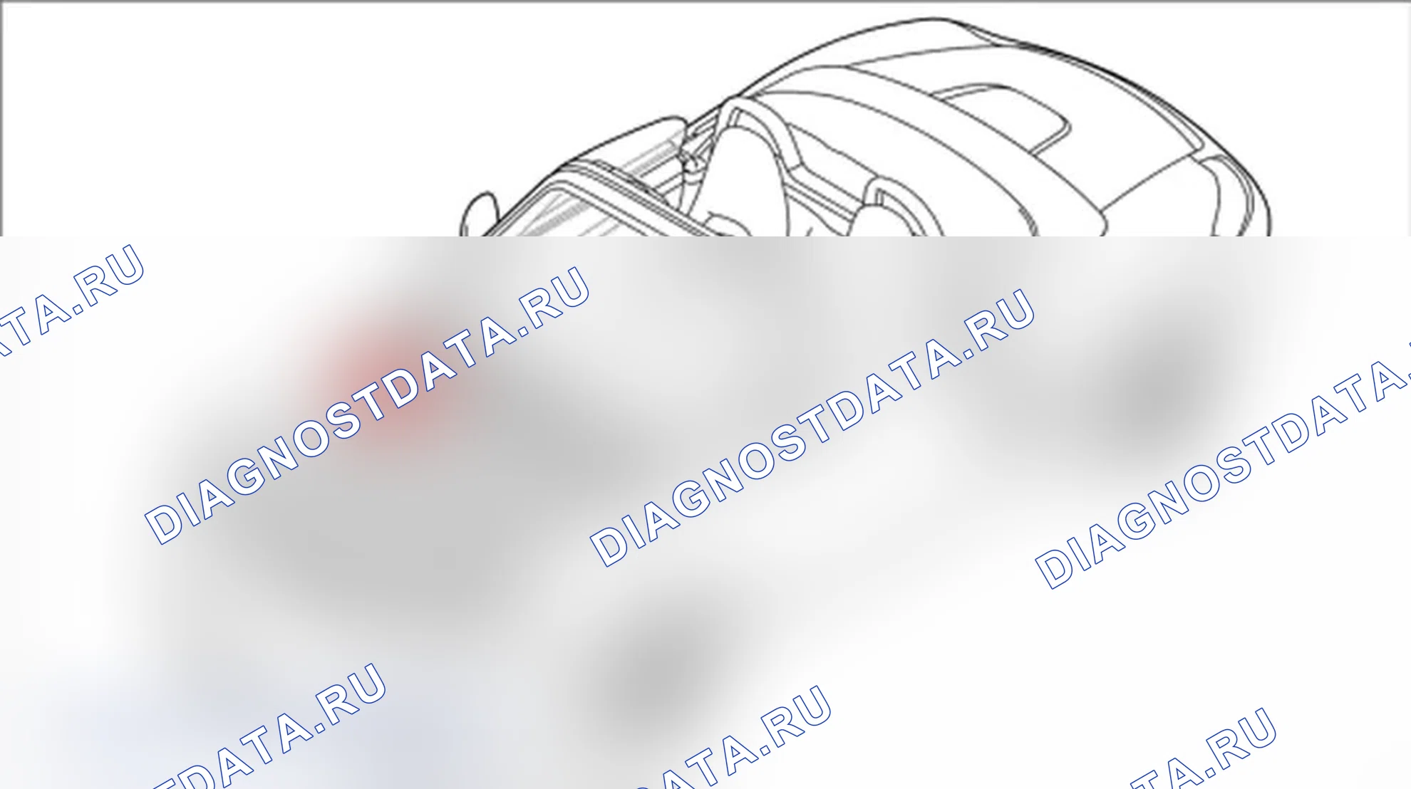 Рис. 285: Удаление самоклеящейся этикетки. Porsche Boxster S 987