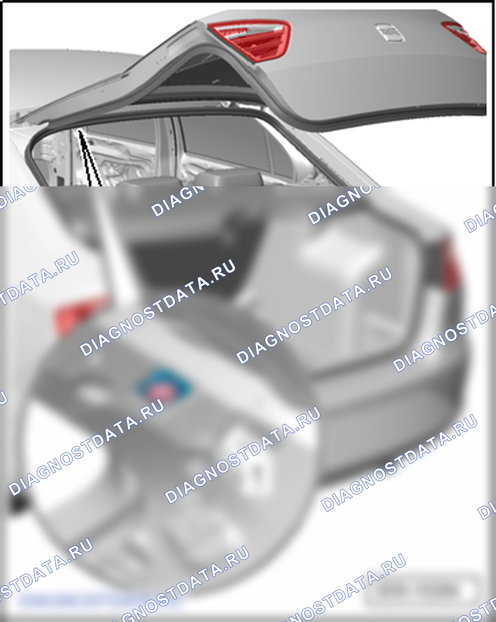 Дверь багажного отсека. SEAT Toledo Iv