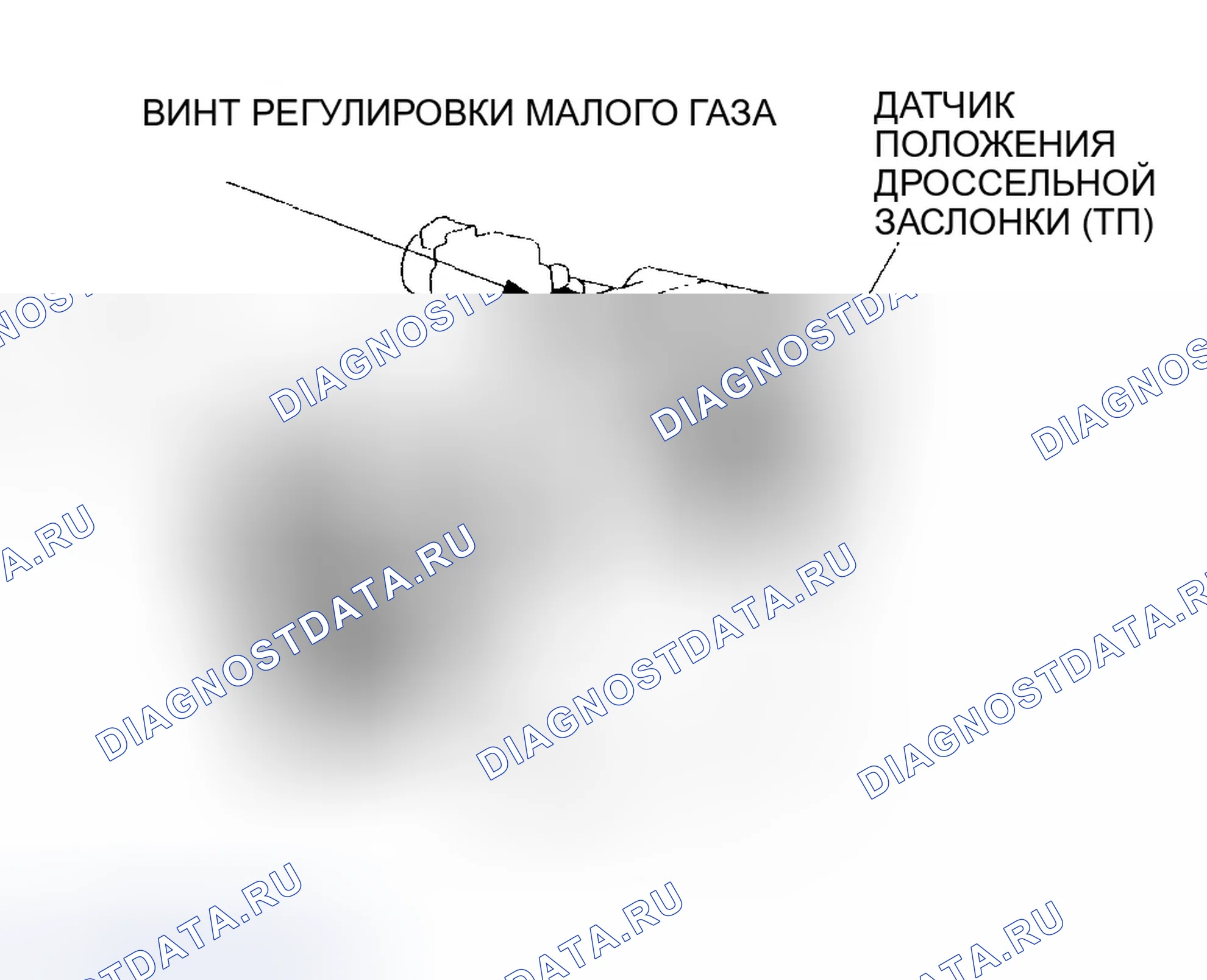 Рис. 43: Корпус дросселя. Honda Pilot I