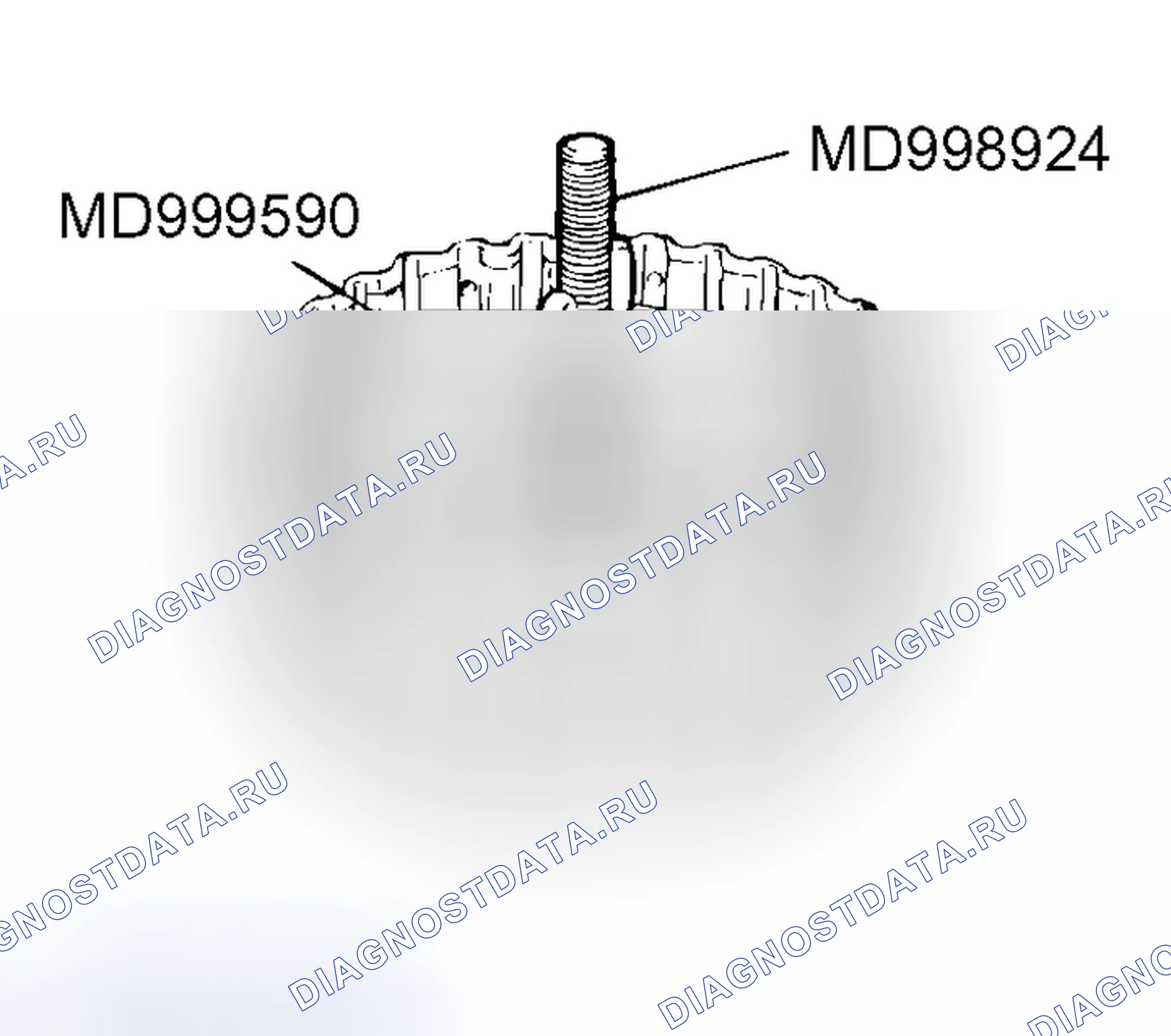 Рис. 831: < < A > > СНЯТИЕ СТОПОРНОГО КОЛЬЦА. Mitsubishi Lancer IX рестайлинг