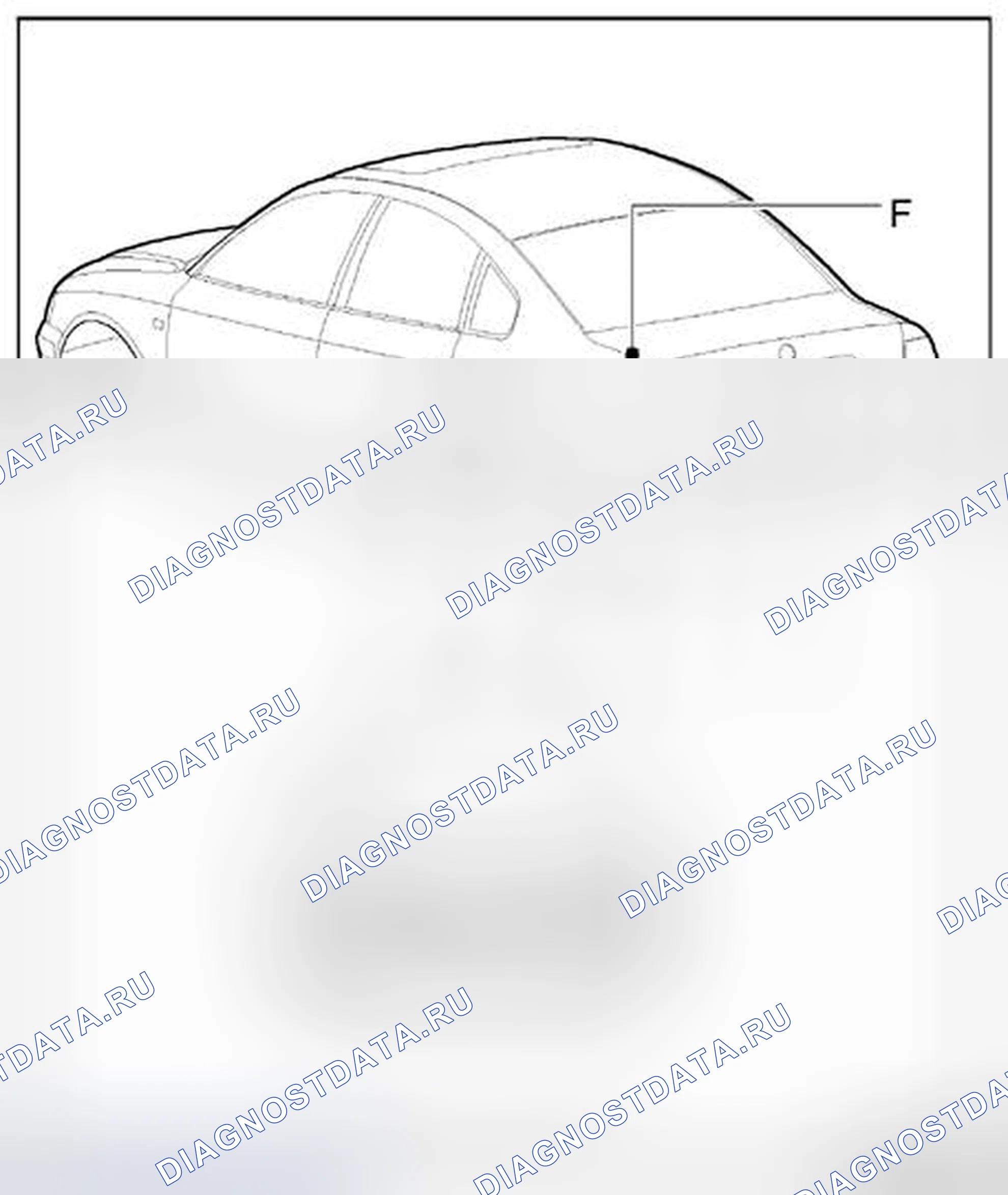 Рис. 89: Седан, транспортные средства 10.00. Volkswagen Passat B5