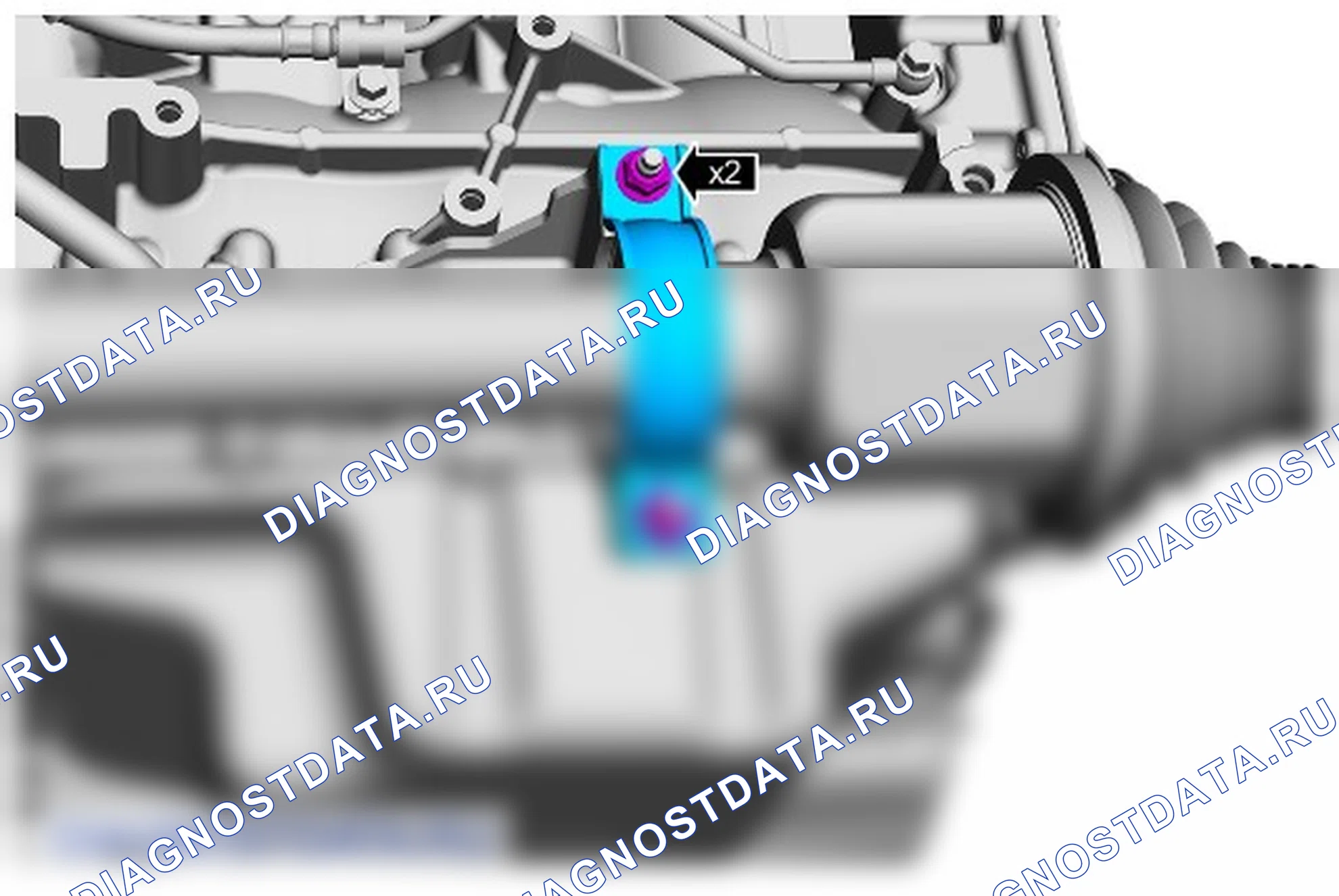 Как установить двигатель. Ford Transit VIII