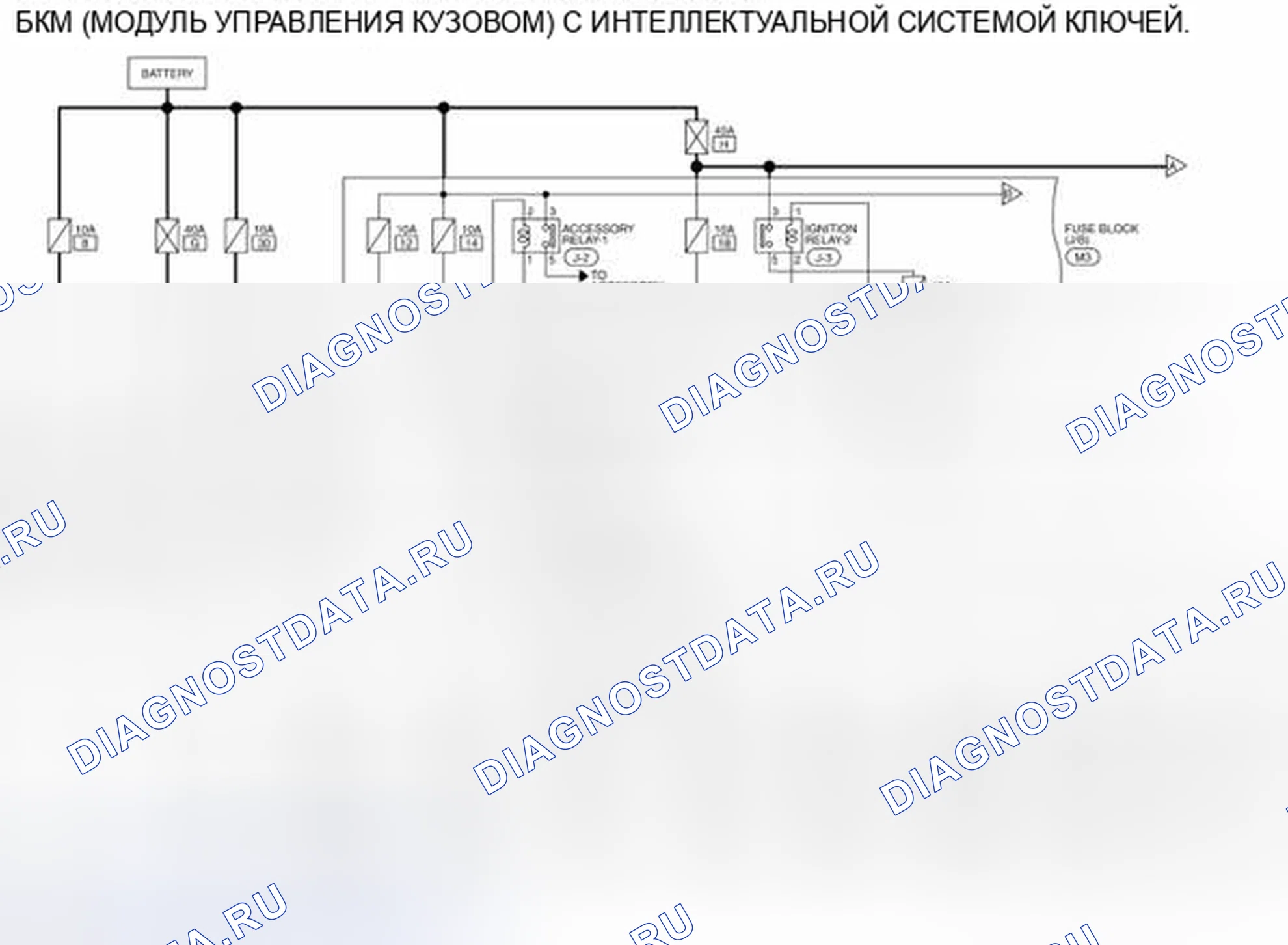 Рис. 41: электросхема. Nissan Sentra B17 рестайлинг