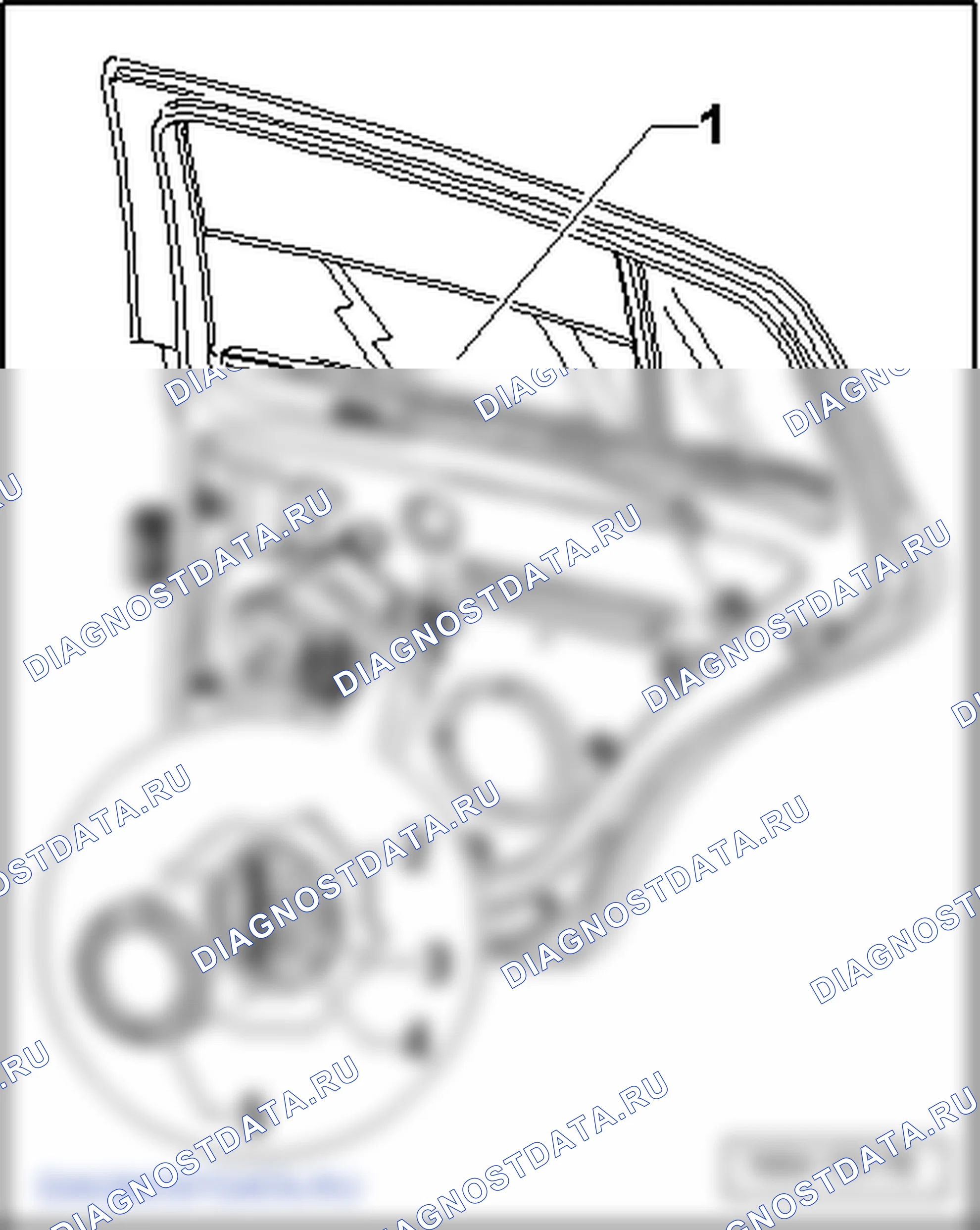 Стекла задних дверей. Volkswagen Golf Plus I