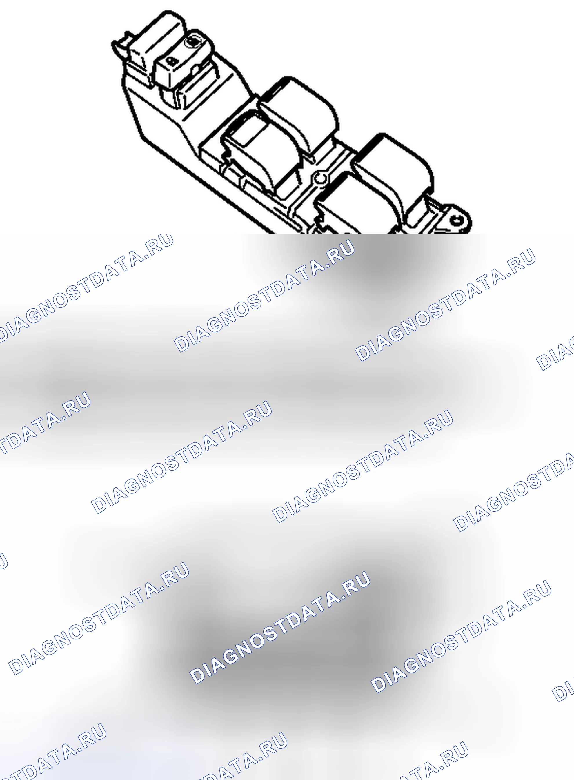 Рис. 3: ПРОВЕРКА стеклоподъёмников. Toyota Corolla X рестайлинг