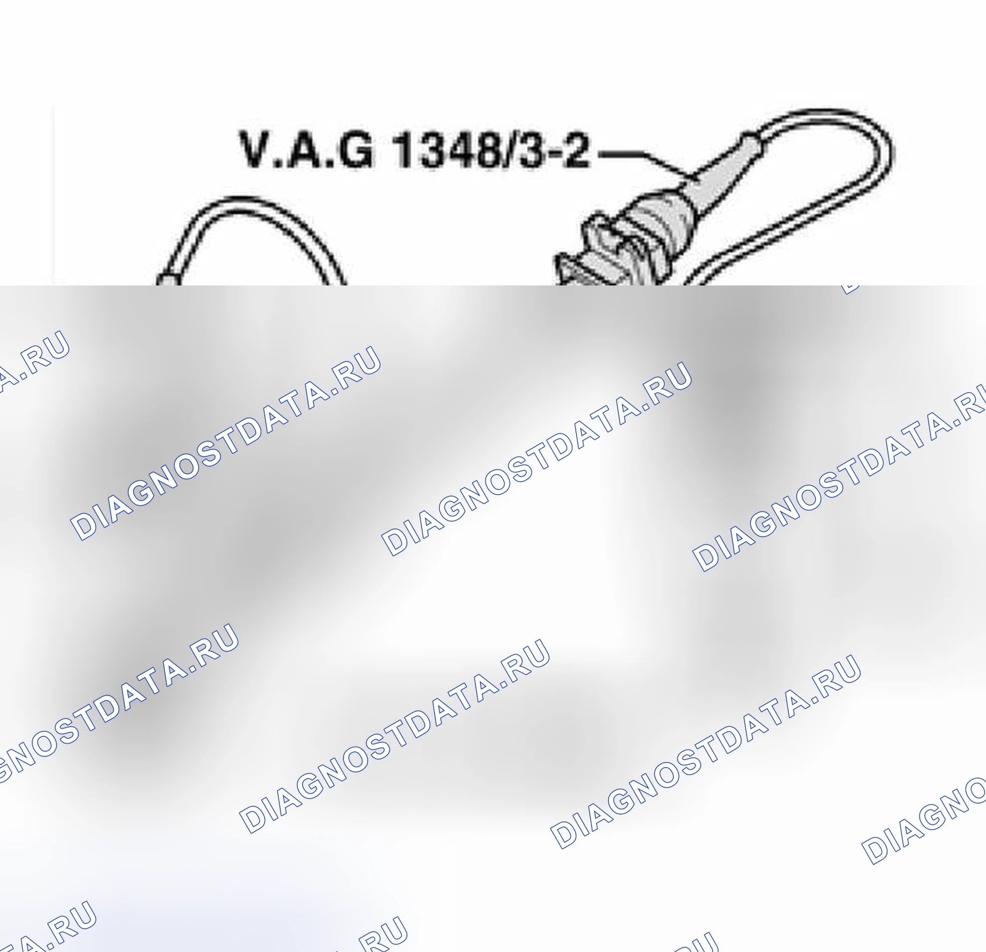 Рис. 460: Проверка количества впрысков. Volkswagen Jetta IV