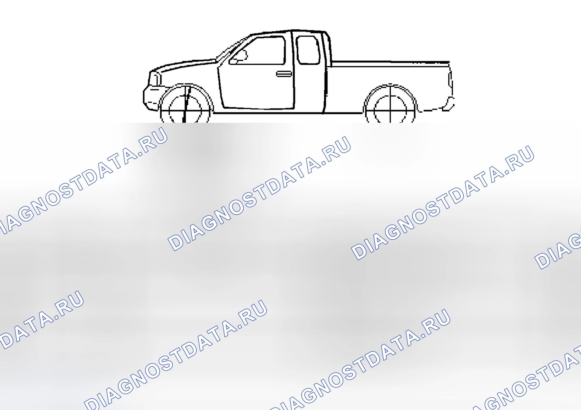 Рис. 74: Литейная машина и угол рамы. Ford Pickup F150 