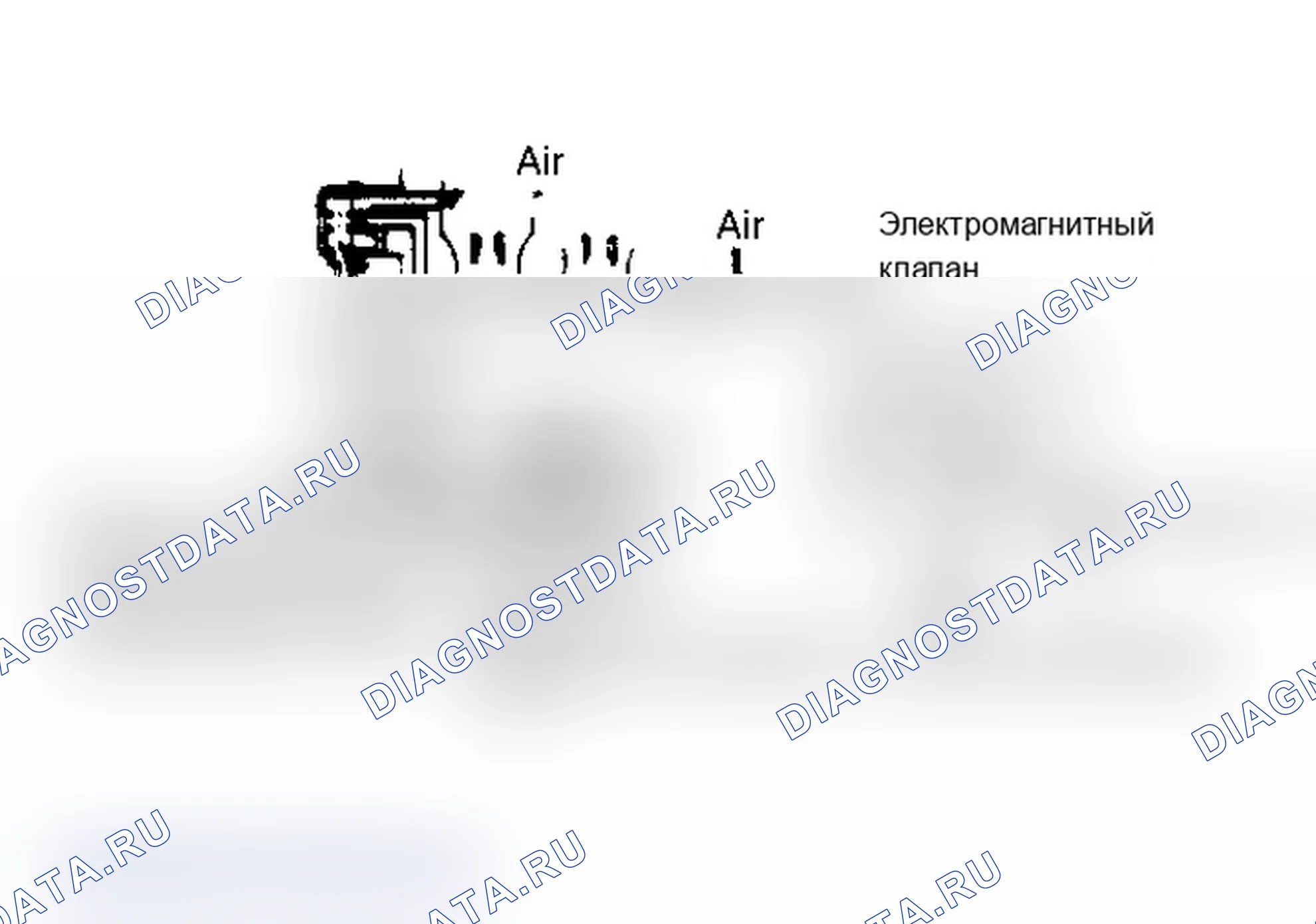 Рис. 7: Клапан с охлаждающим воздухом Обратите внимание на направление потока и соединения.. Mitsubishi Mirage II