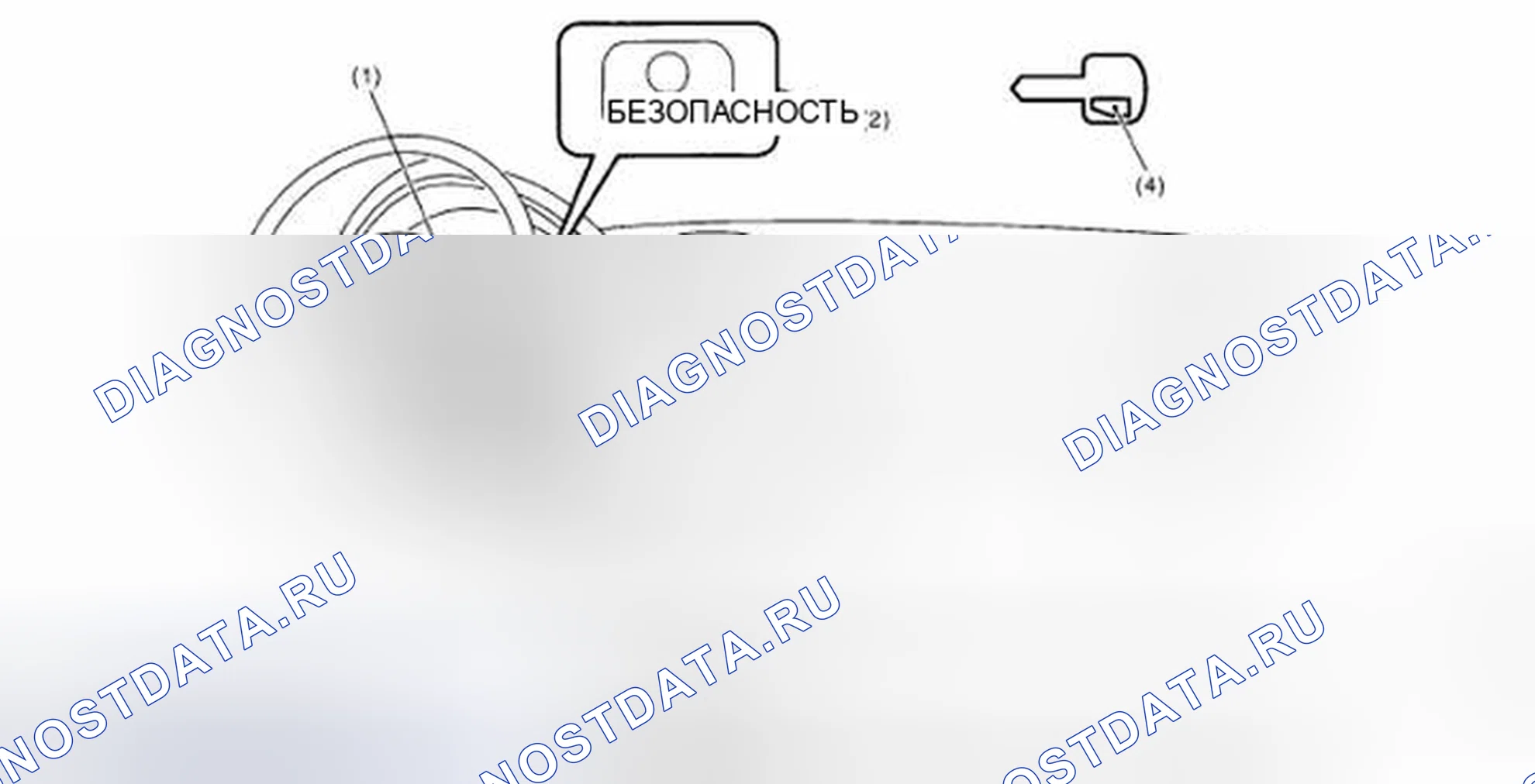 Рис. 4: Определение местоположения электрических компонентов. Subaru Impreza GD/GC/GG рестайлинг 2