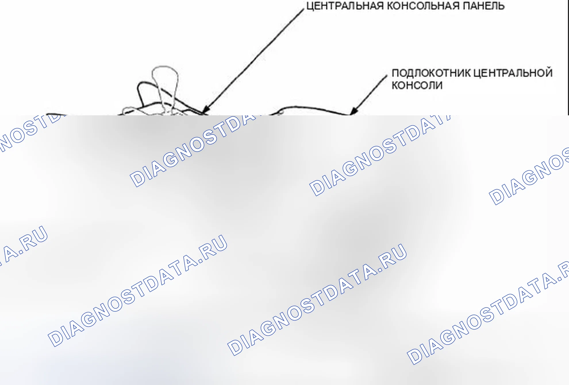 Рис. 163: Указатель расположения компонентов. Honda Crosstour I